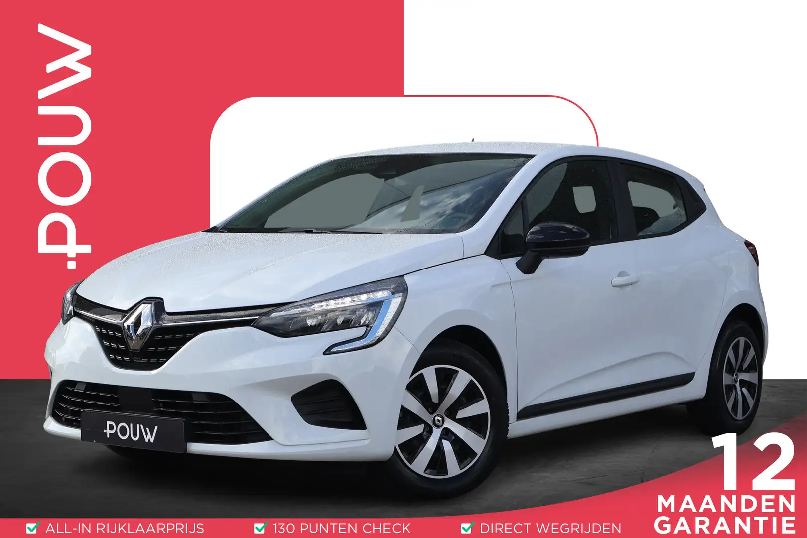 Renault Clio 1.0 TCe 90pk Equilibre | Cruise Control | PDC | An Wit - 1