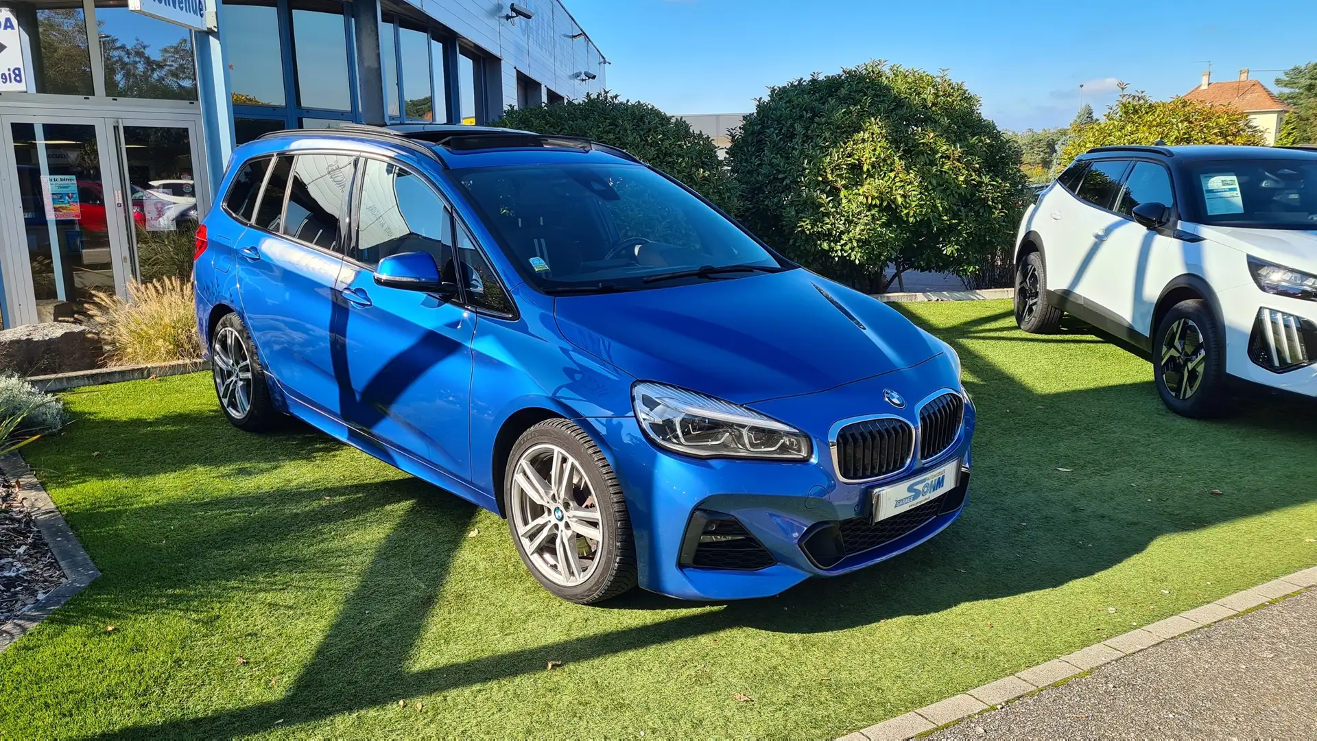BMW 218 (F46) 218DA XDRIVE 150CH M SPORT Bleu - 1