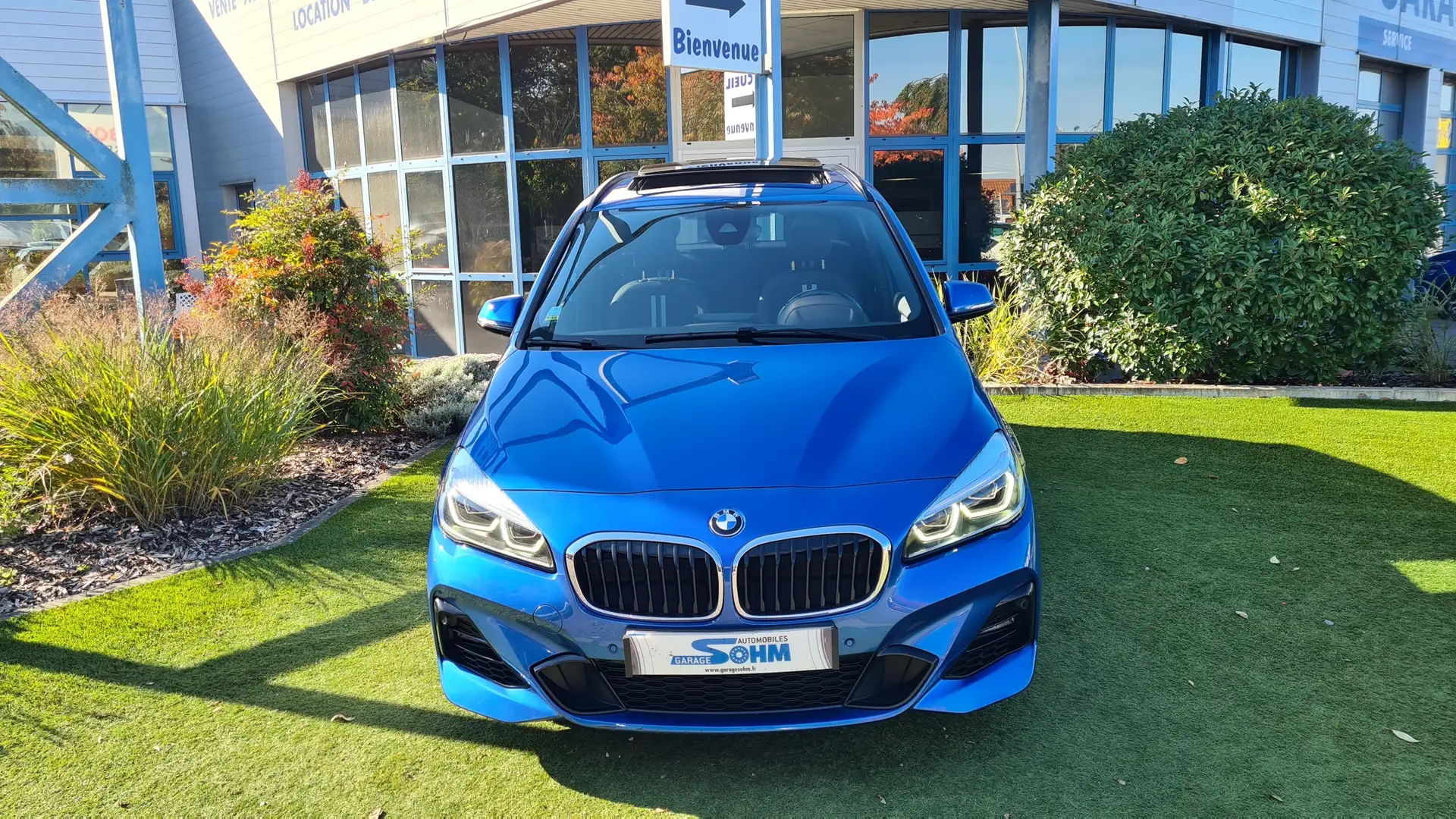 BMW 218 (F46) 218DA XDRIVE 150CH M SPORT Bleu - 2
