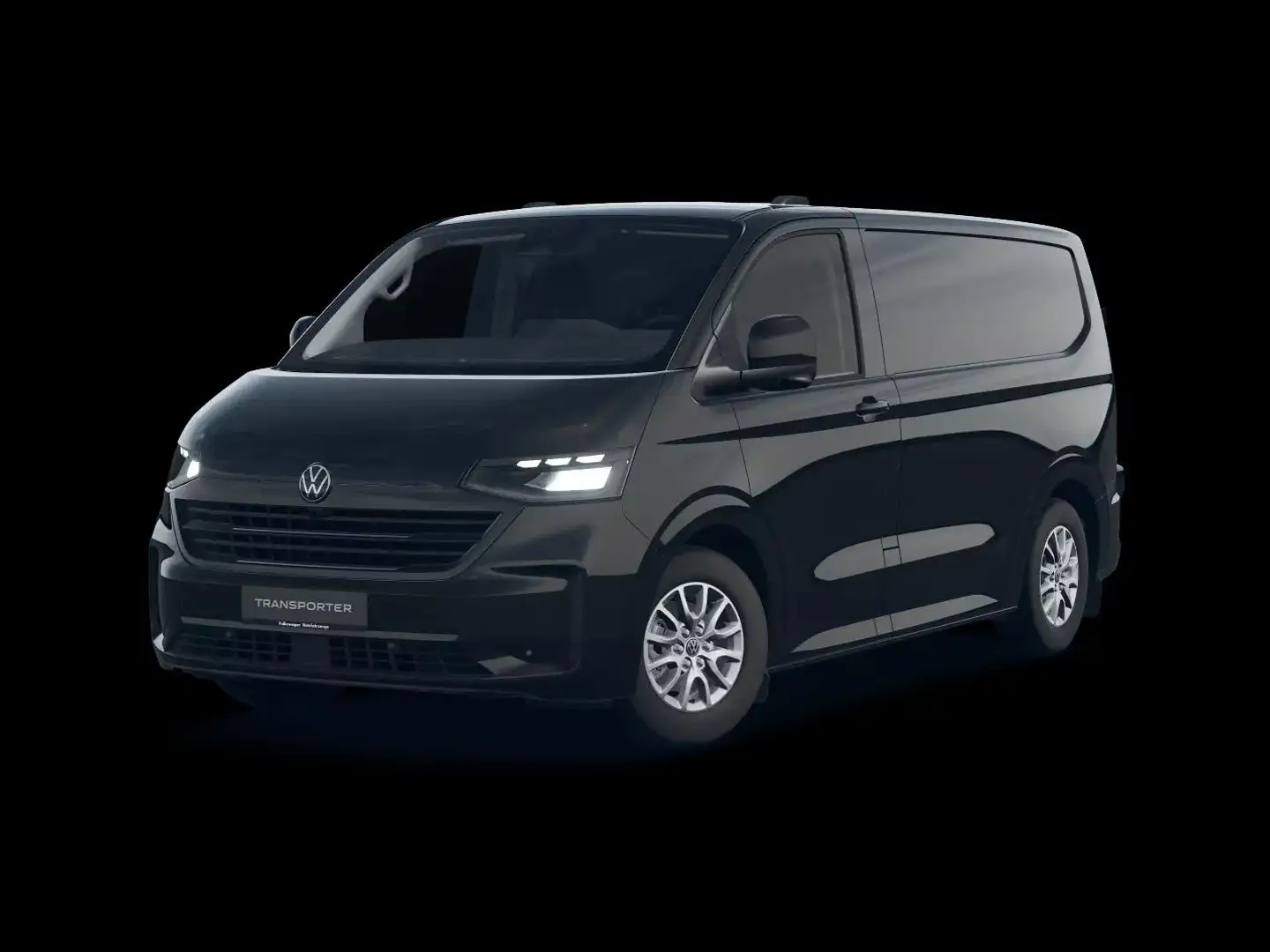 Volkswagen T7 Transporter Bestelwagen - Wielbasis 3100 mm - Motor 2.0 170pk Černá - 1