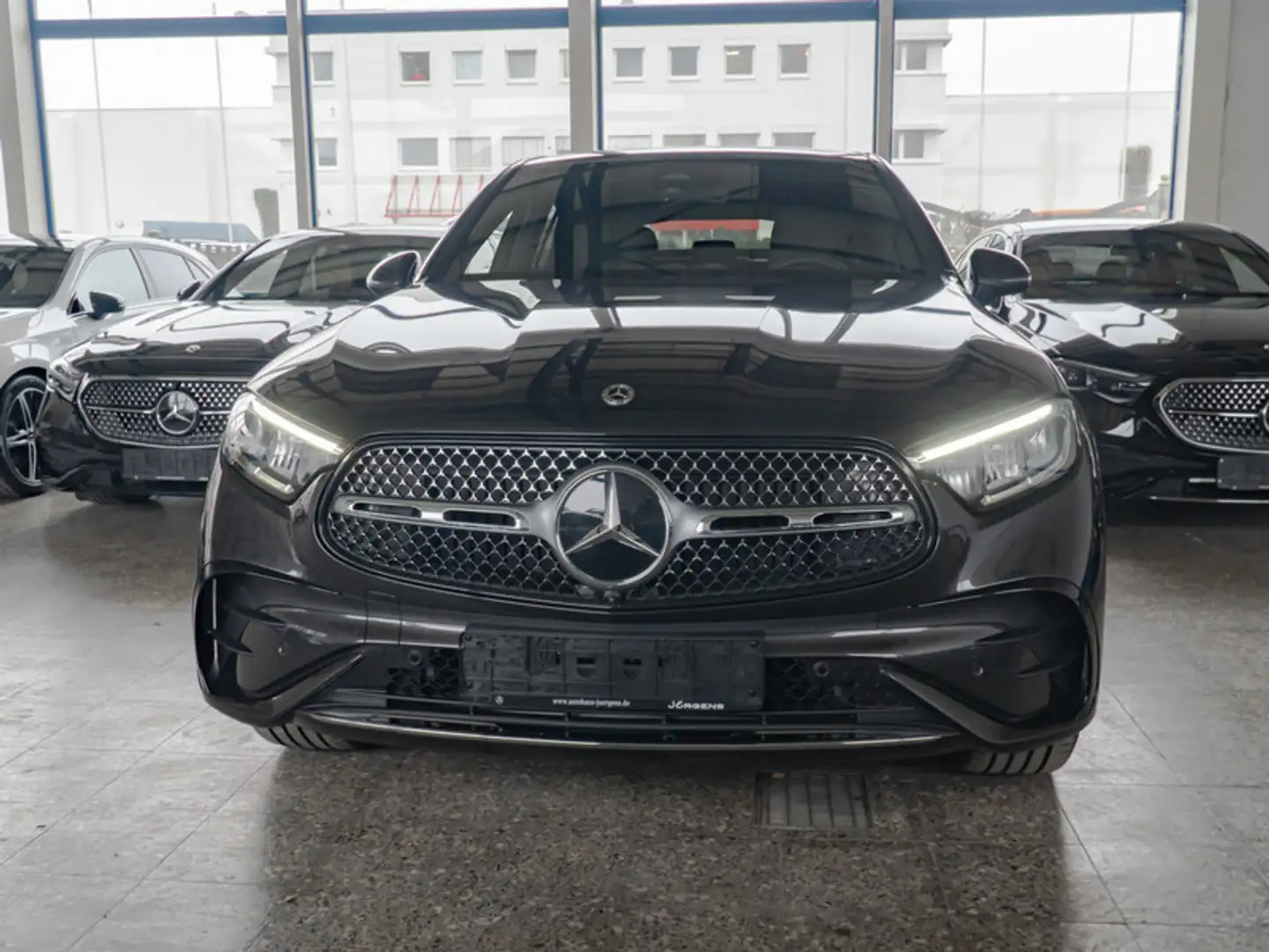 Mercedes-Benz GLC 200 4M Coupé AMG-Sport/360/Pano/AHK/Distr/20 Сірий - 2