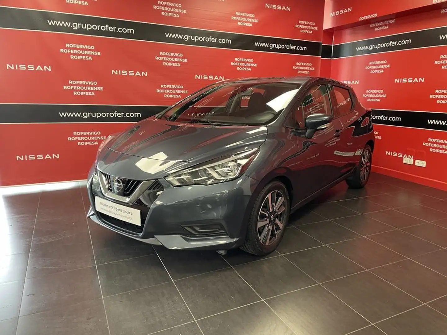 Nissan Micra 1.5dCi S&S Acenta 90 Gris - 1