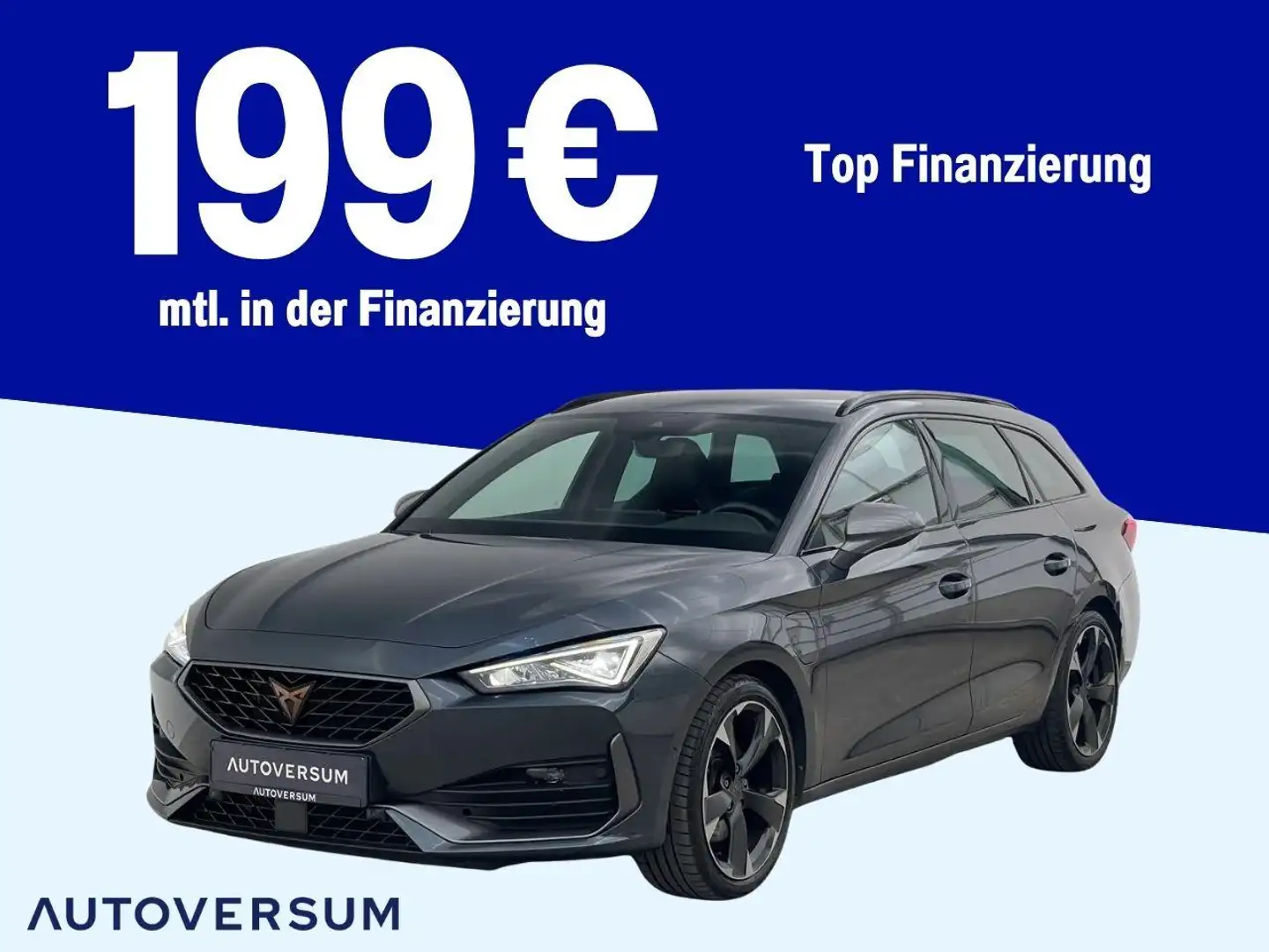 CUPRA Leon 1.4 TSI e-Hybrid *ACC*AHK*KEYLESS*LED*VIRT* Grau - 1