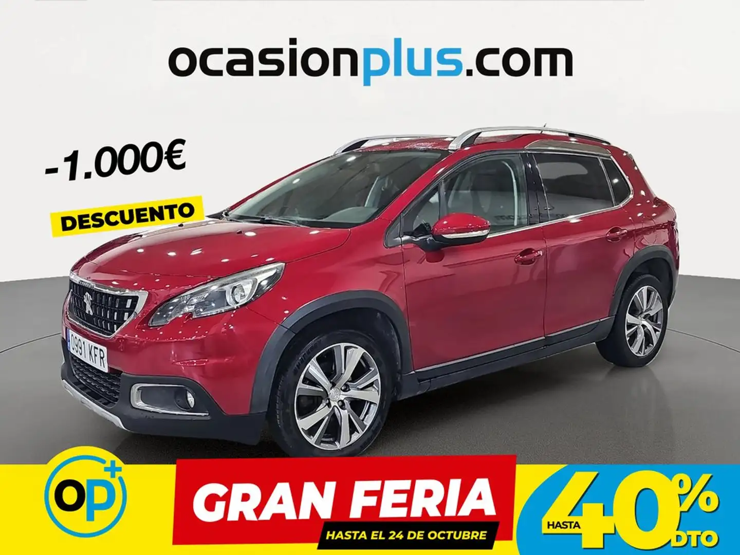 Peugeot 2008 1.2 PureTech S&S Allure EAT6 110 Rojo - 1