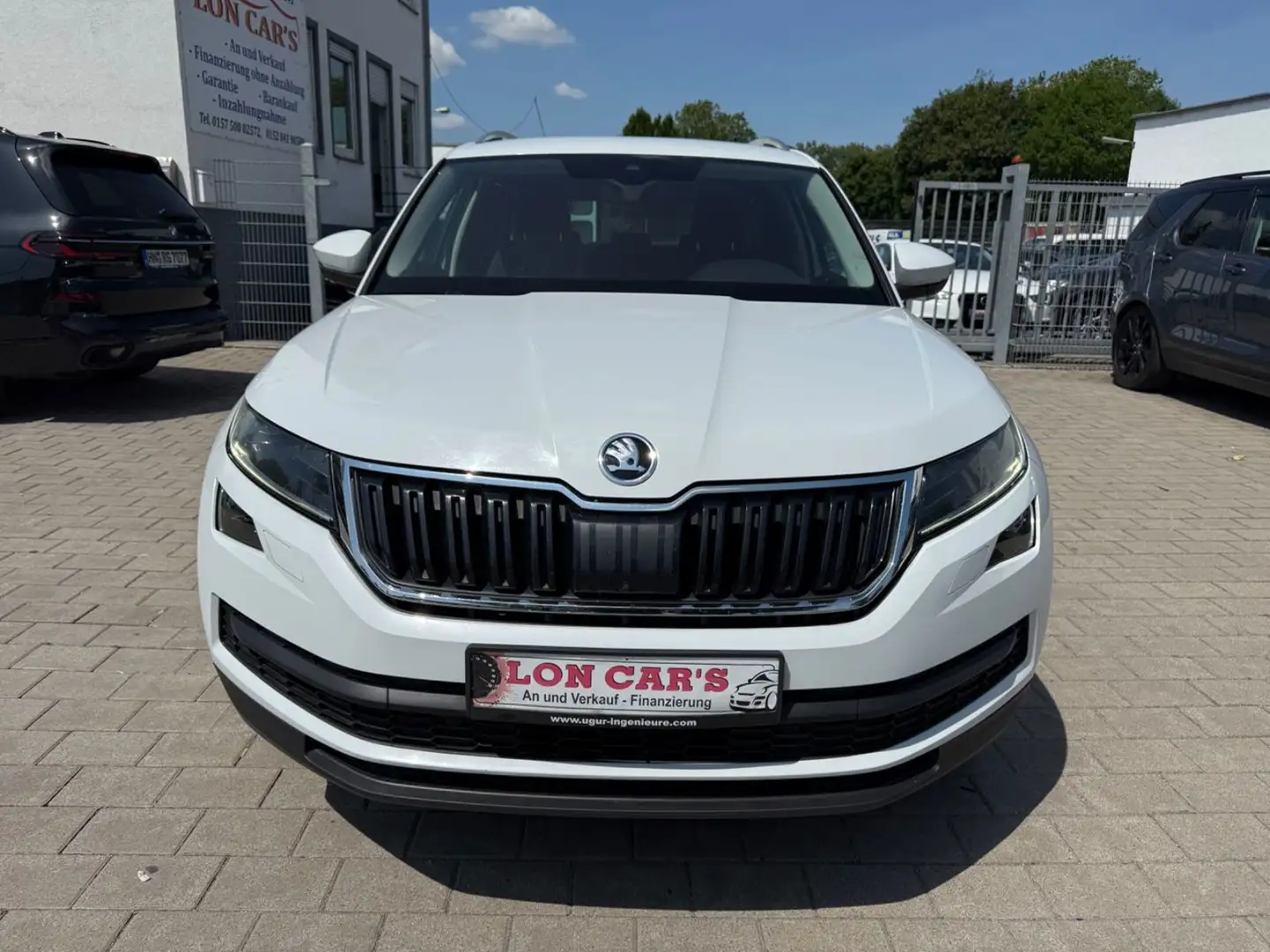 Skoda Kodiaq Drive 125/Virtual/LED/360 Kam/Totw/AHK Weiß - 2