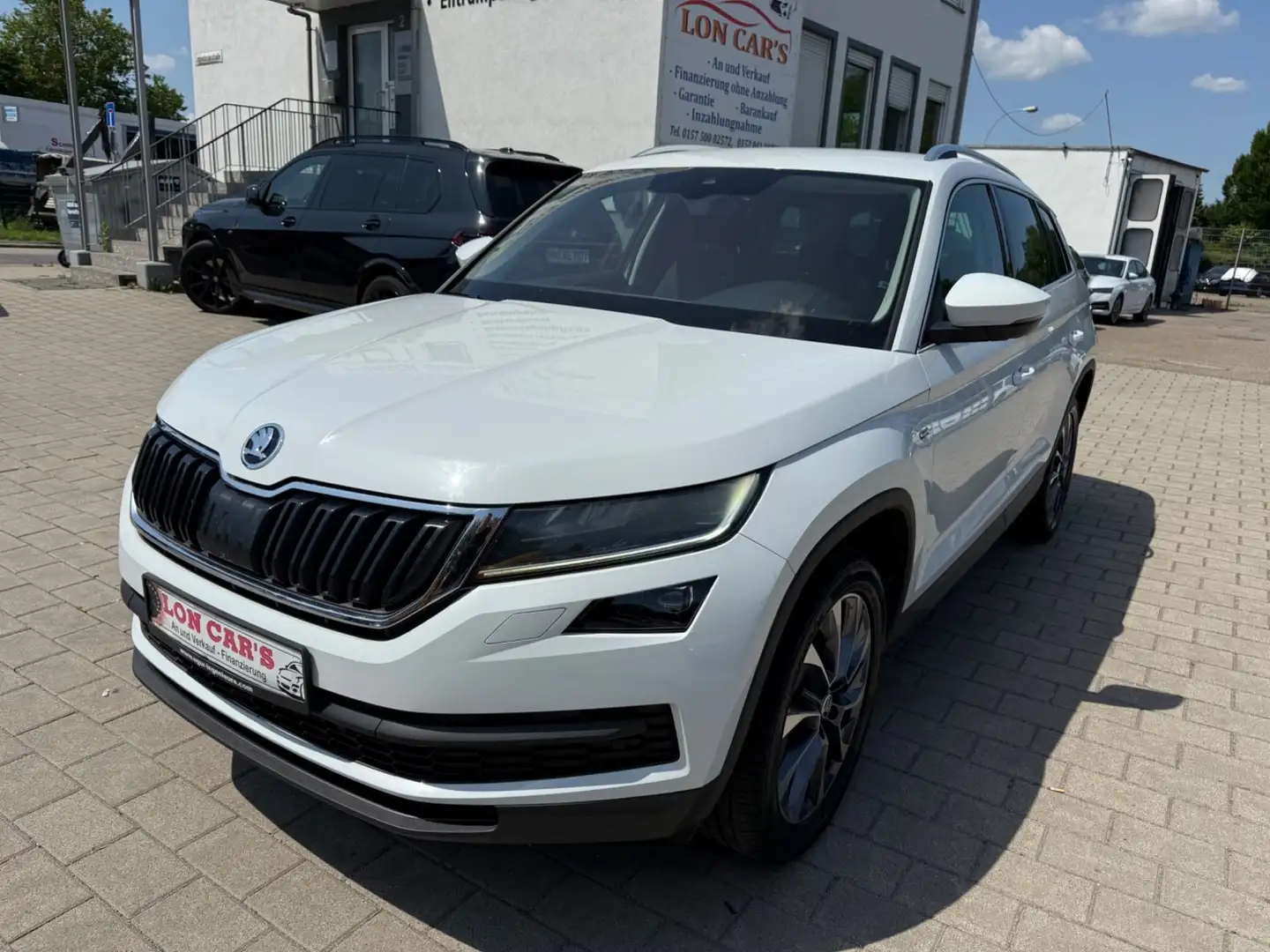 Skoda Kodiaq Drive 125/Virtual/LED/360 Kam/Totw/AHK Weiß - 1