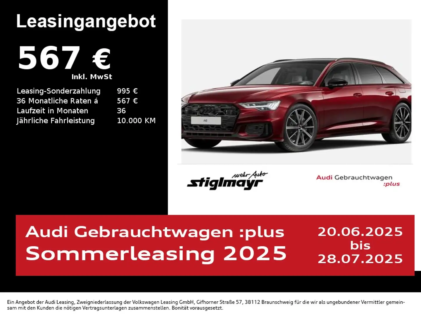 Audi A6 Avant S-line 50 TFSIe AHK+B&O+HD-MATRIX+HUD+PANO Rot - 1