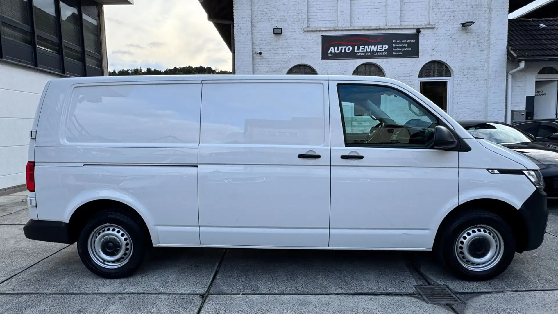 Volkswagen T6 Transporter T6.1 Lang*Kasten*1Hd*AHK*Klima*MFL*Tempomat* Blanc - 2