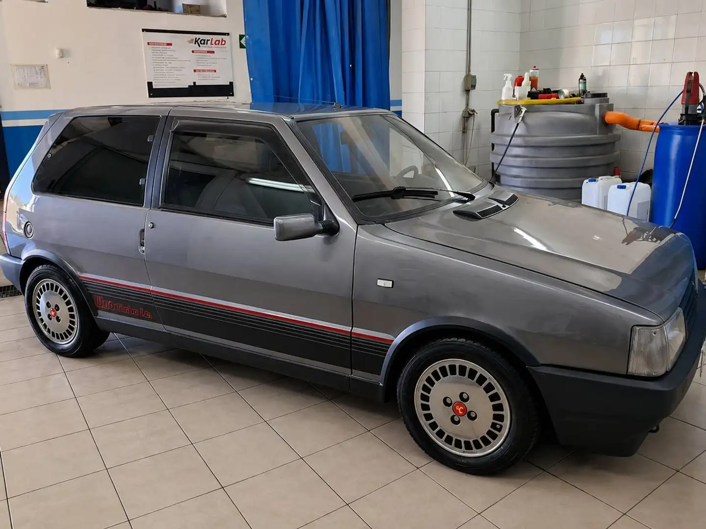 Fiat Uno turbo ie 1987 mk1 come nuova Grau - 2