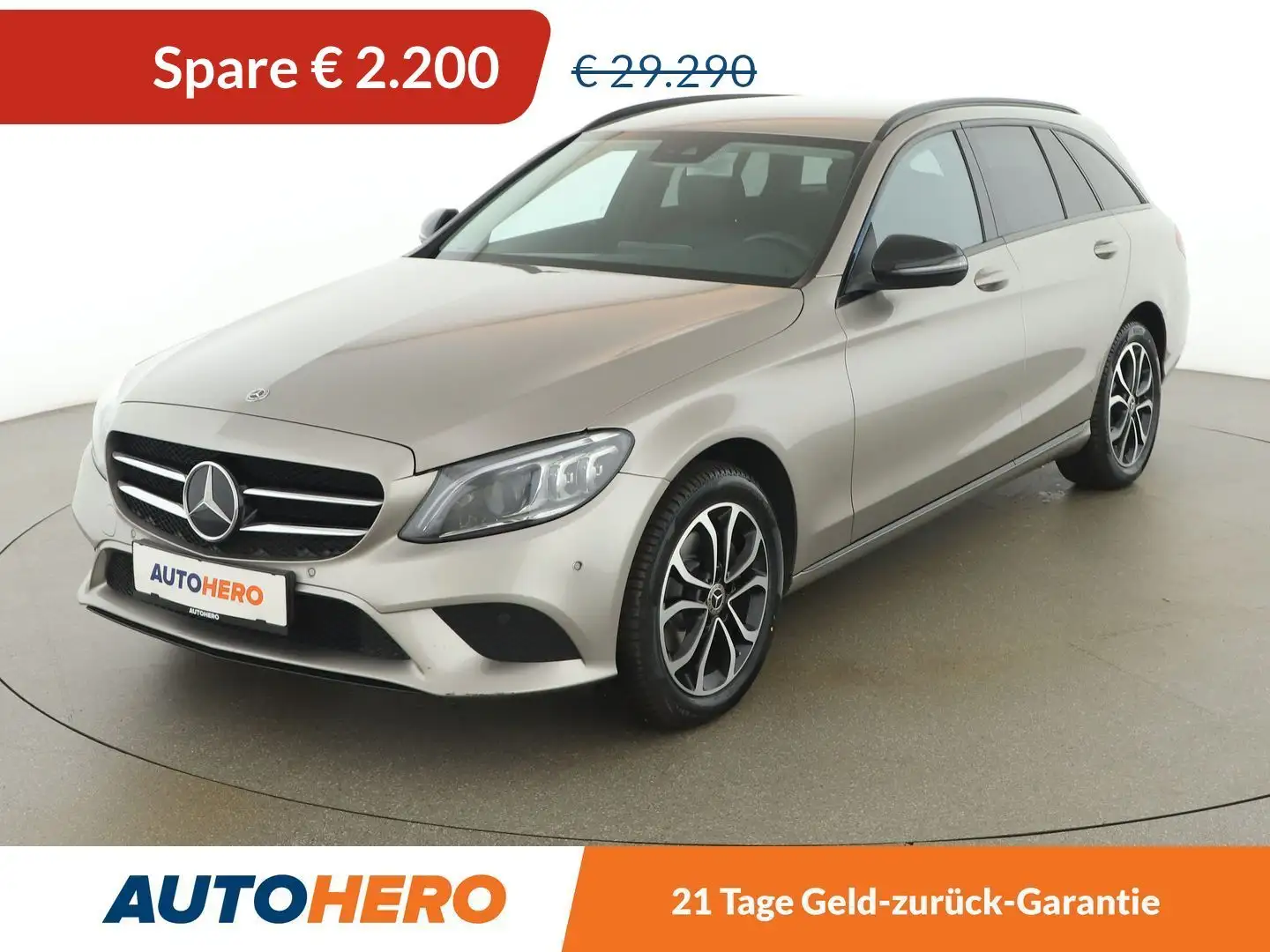 Mercedes-Benz C 220 C 220 d T 4Matic Avantgarde Aut. *MULTIBEAM*CAM* Grau - 1