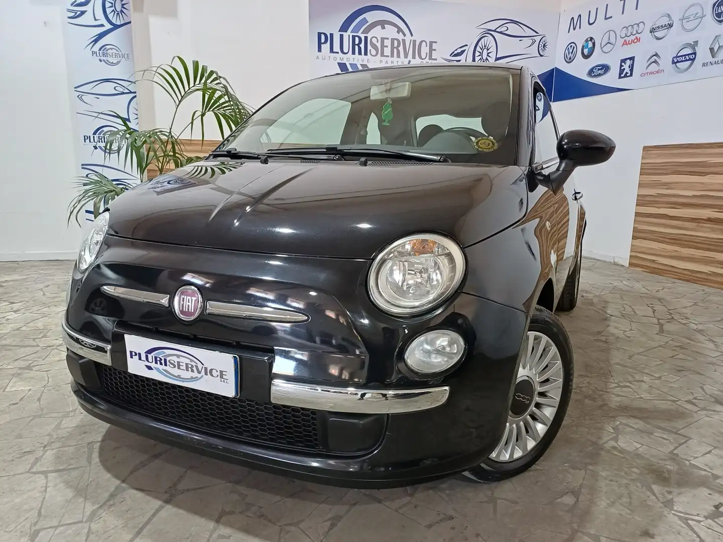Fiat 500 500 1.2 Matt Black 69cv Noir - 1