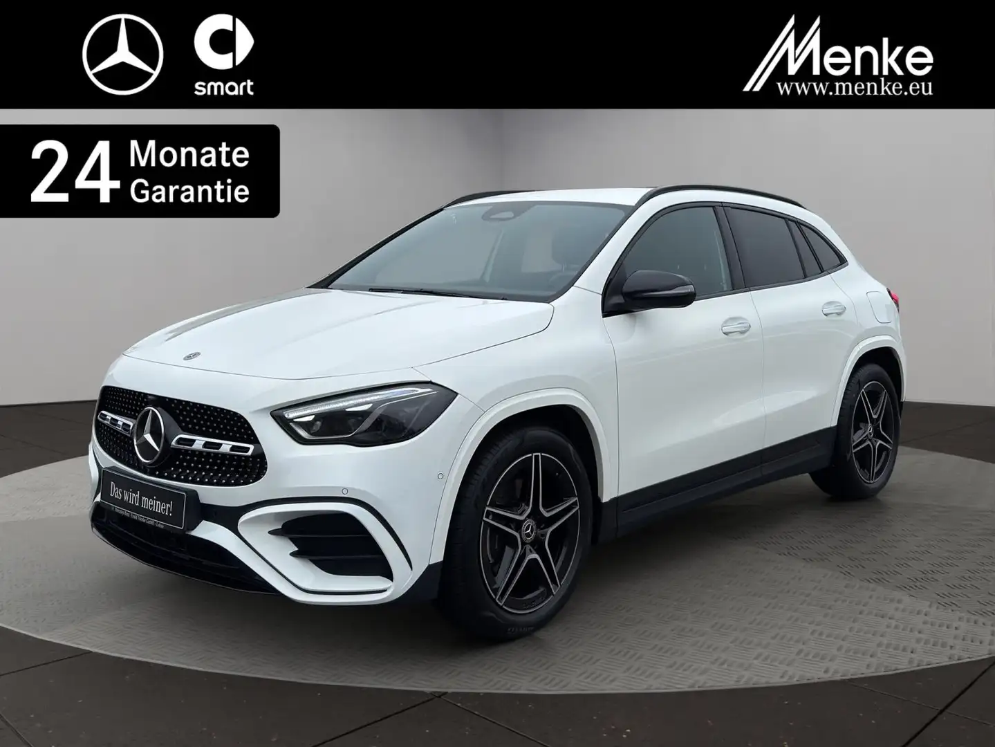 Mercedes-Benz GLA 200 d AMG+Night+Distro+AHK+KeyGo+Kam+Multibe Weiß - 1