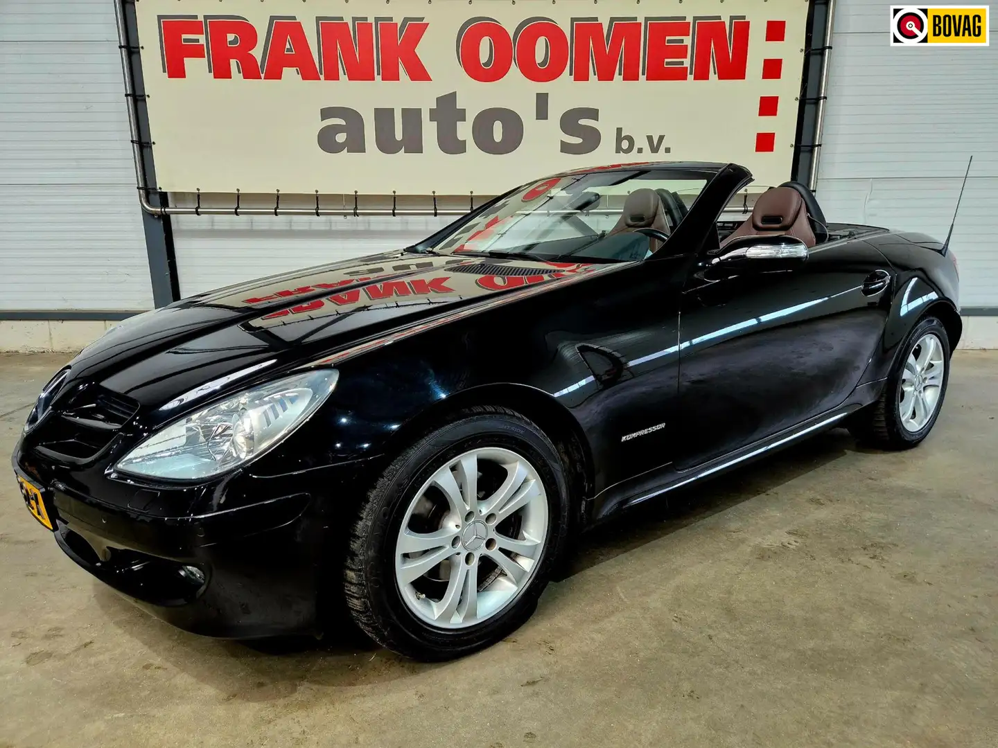 Mercedes-Benz SLK 200 K. Special Edition + Bi-Xenon|Leder|Climate contro Zwart - 1