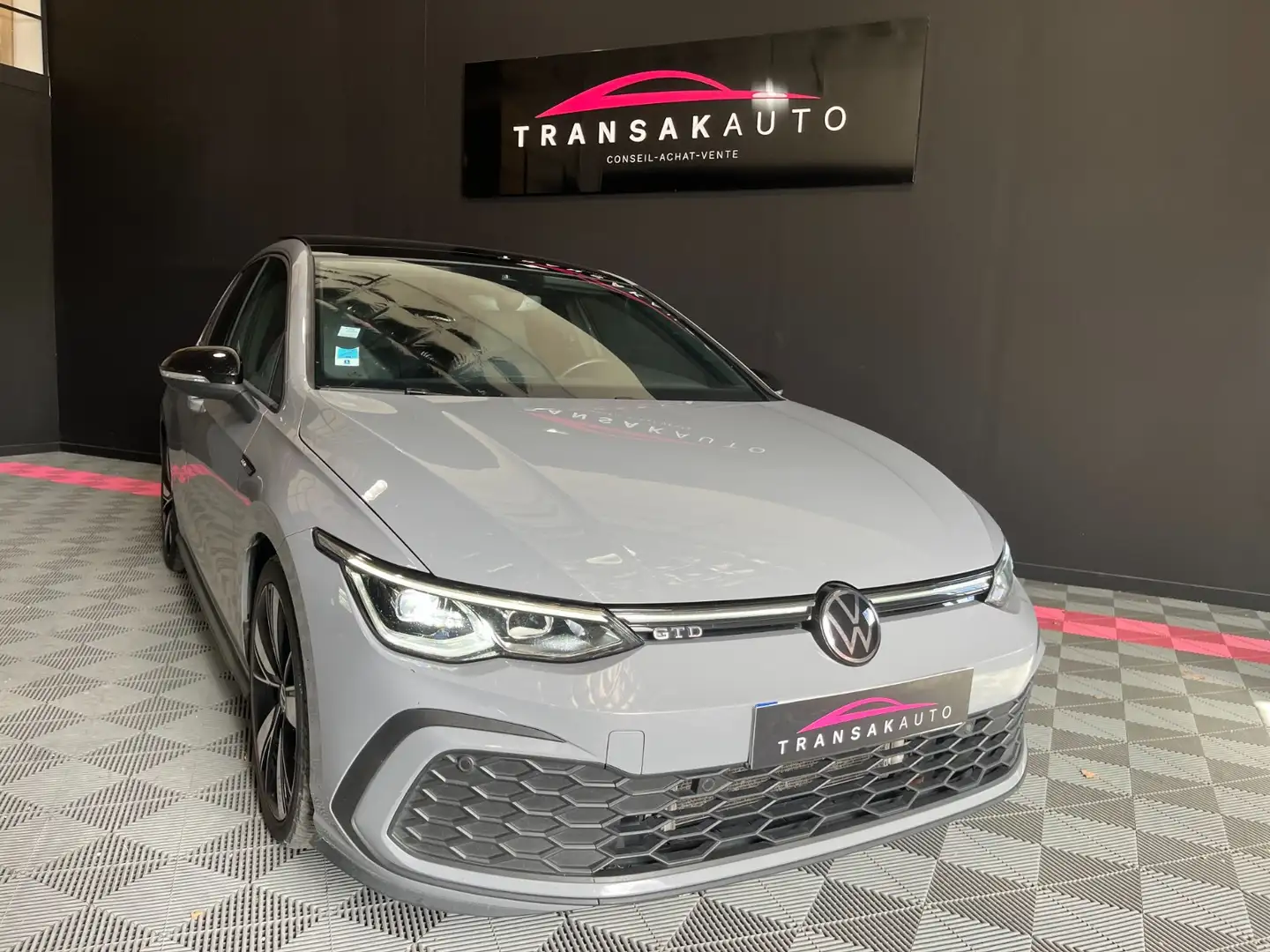 Volkswagen Golf GTD Grau - 2