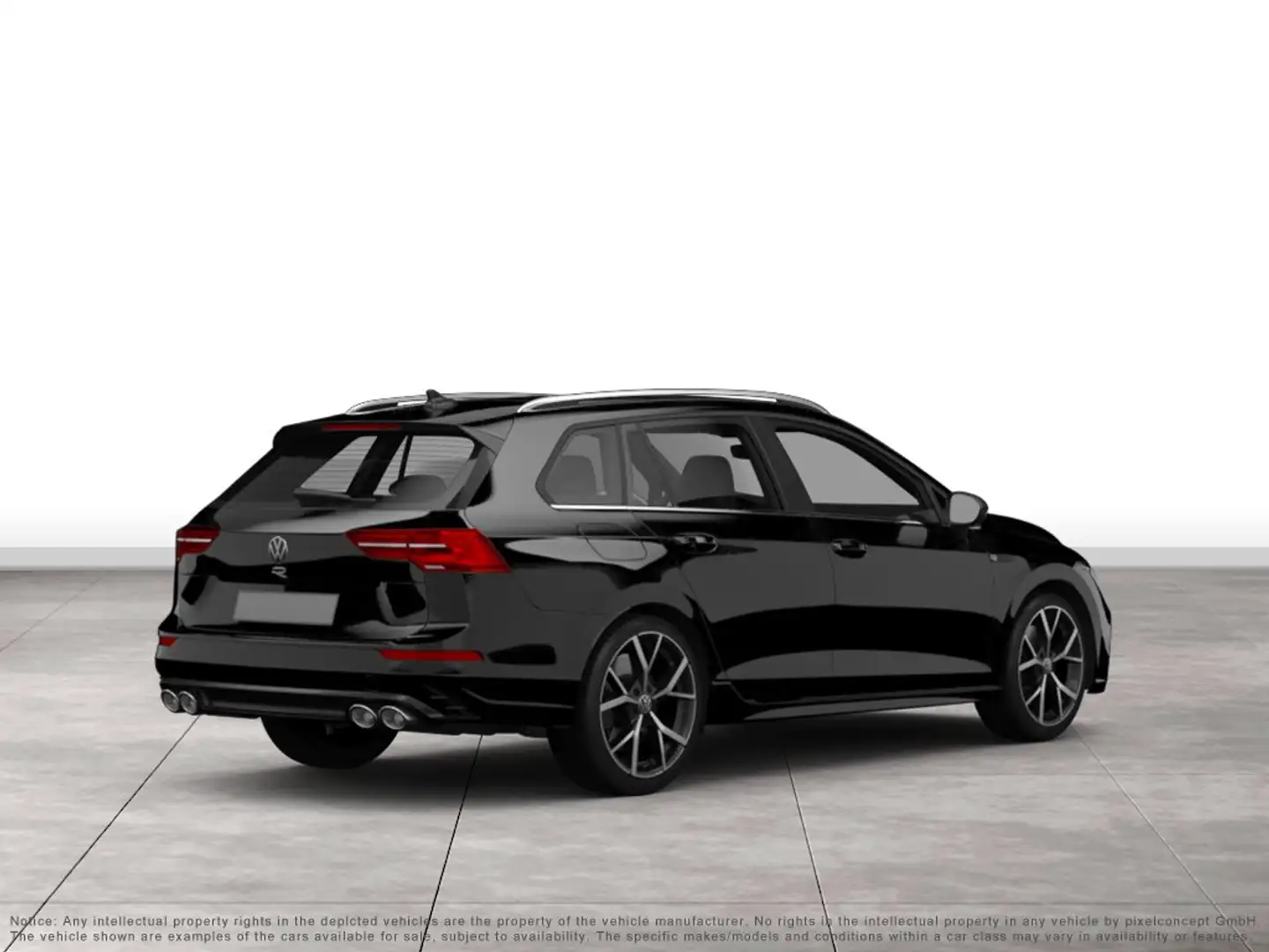 Volkswagen Golf Variant 2.0 TSI OPF 4Motion DSG R Schwarz - 2