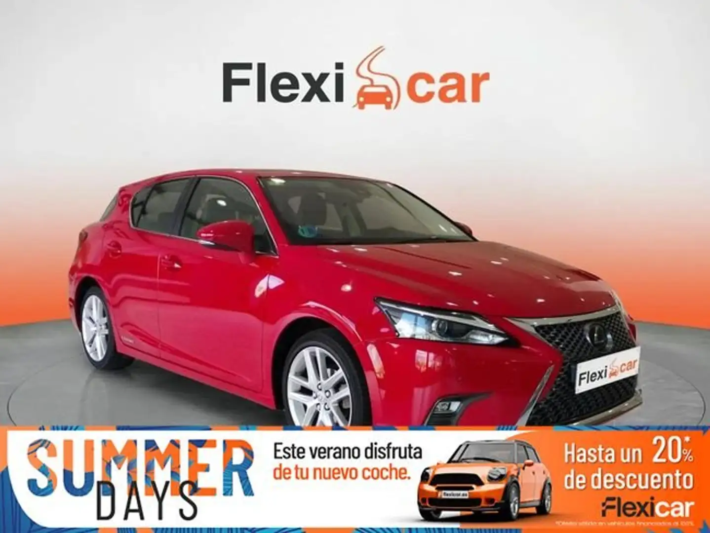 Lexus CT 200h 1.8 Executive - 5P (2018) Roşu - 1