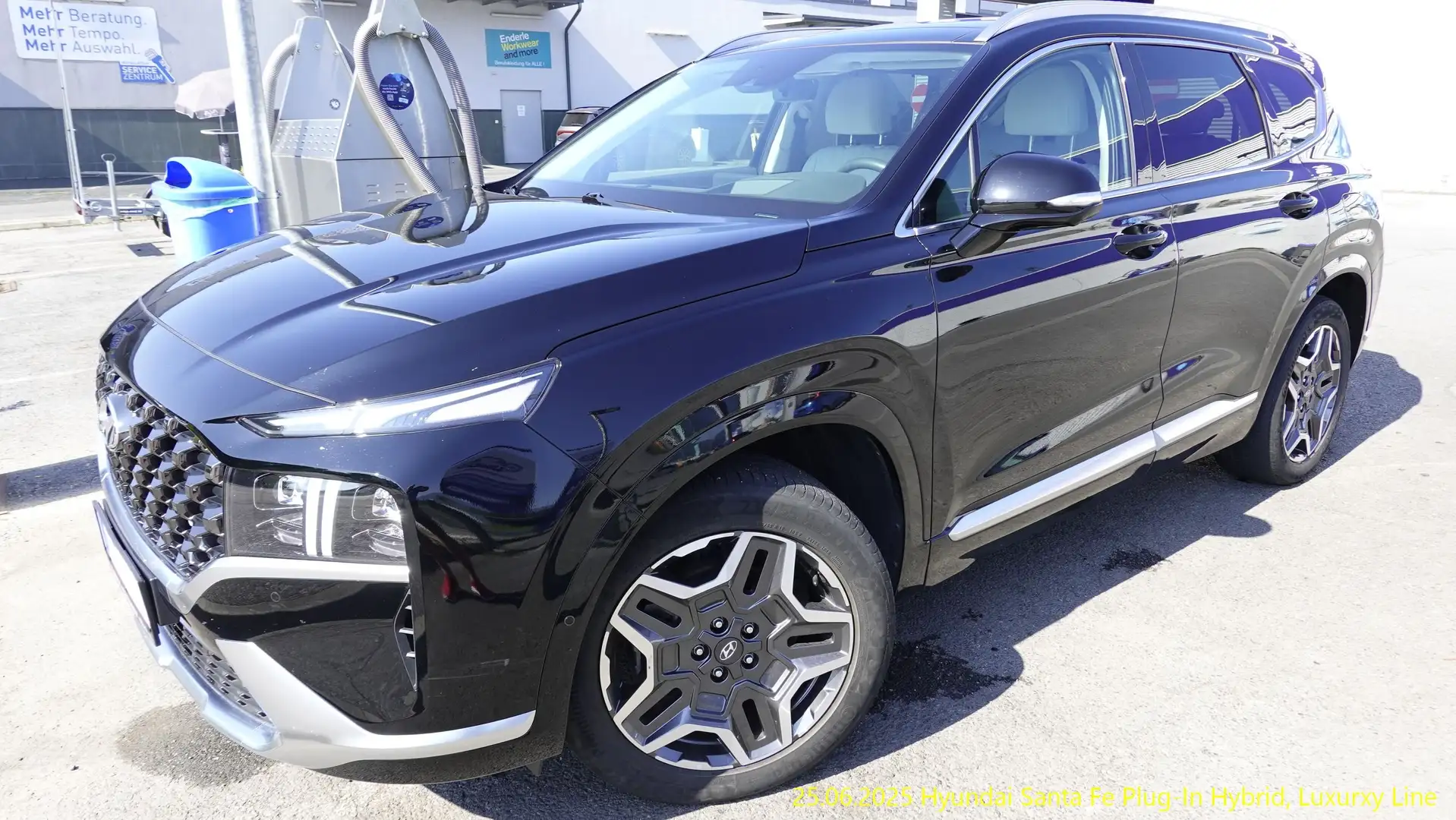 Hyundai SANTA FE Luxury Schwarz - 1