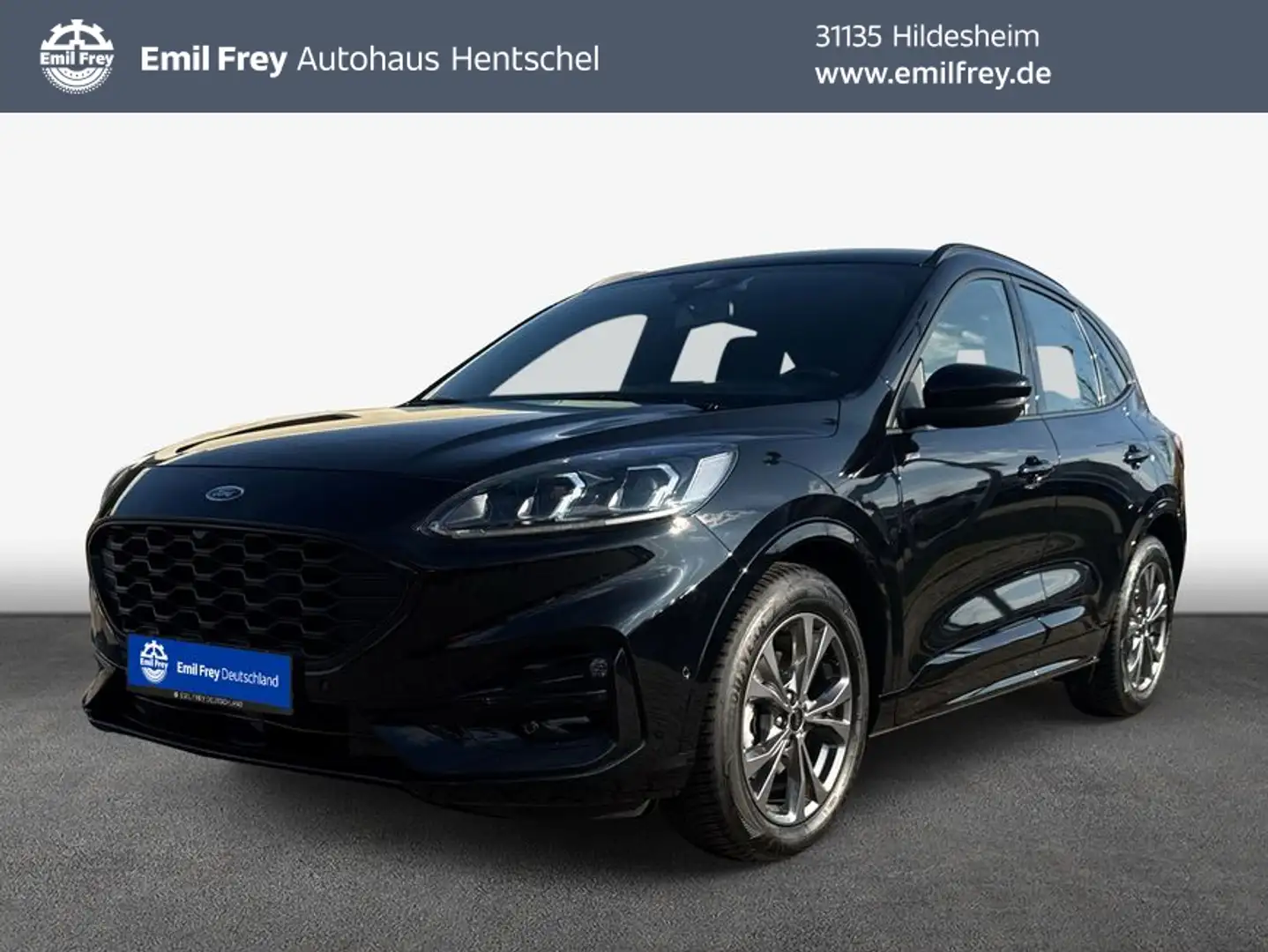 Ford Kuga 2.0 EcoBlue Aut. ST-LINE AHK,LED,GJR Negro - 1