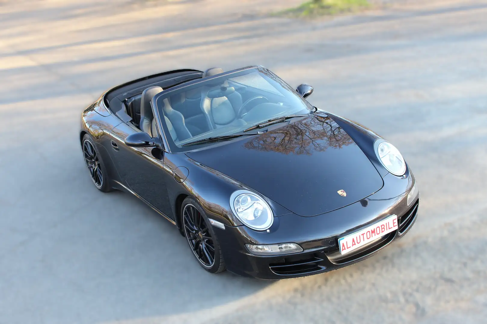 Porsche 997 Carrera S Cabriolet * Sportcrono* Xenon* Techart* Negro - 2