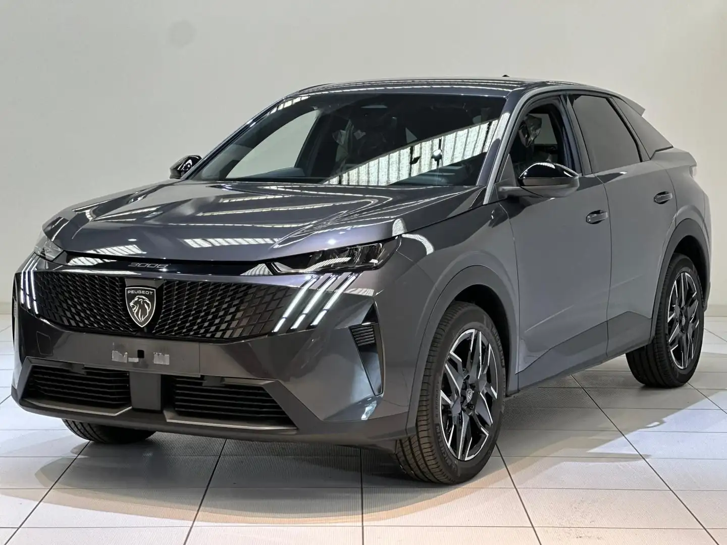 Peugeot 3008 Hybrid 145 e-DCS6 Allure Grijs - 1