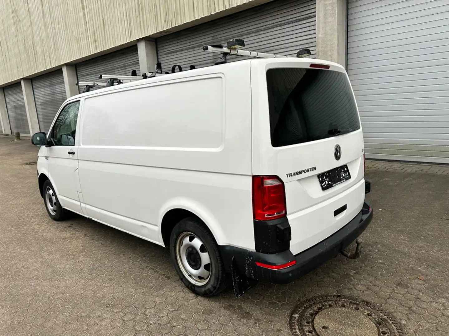 Volkswagen T6 Transporter 2.0TDI Kasten lang*DSG*Navi*R.Cam Blanco - 2