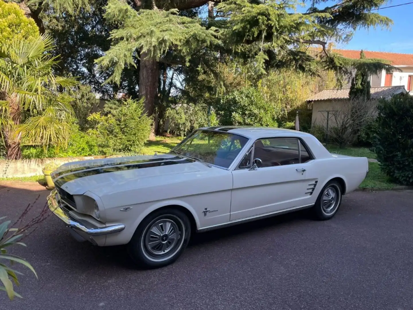 Ford Mustang V8 289ci 1966 Coupe de 1966 Beige - 1
