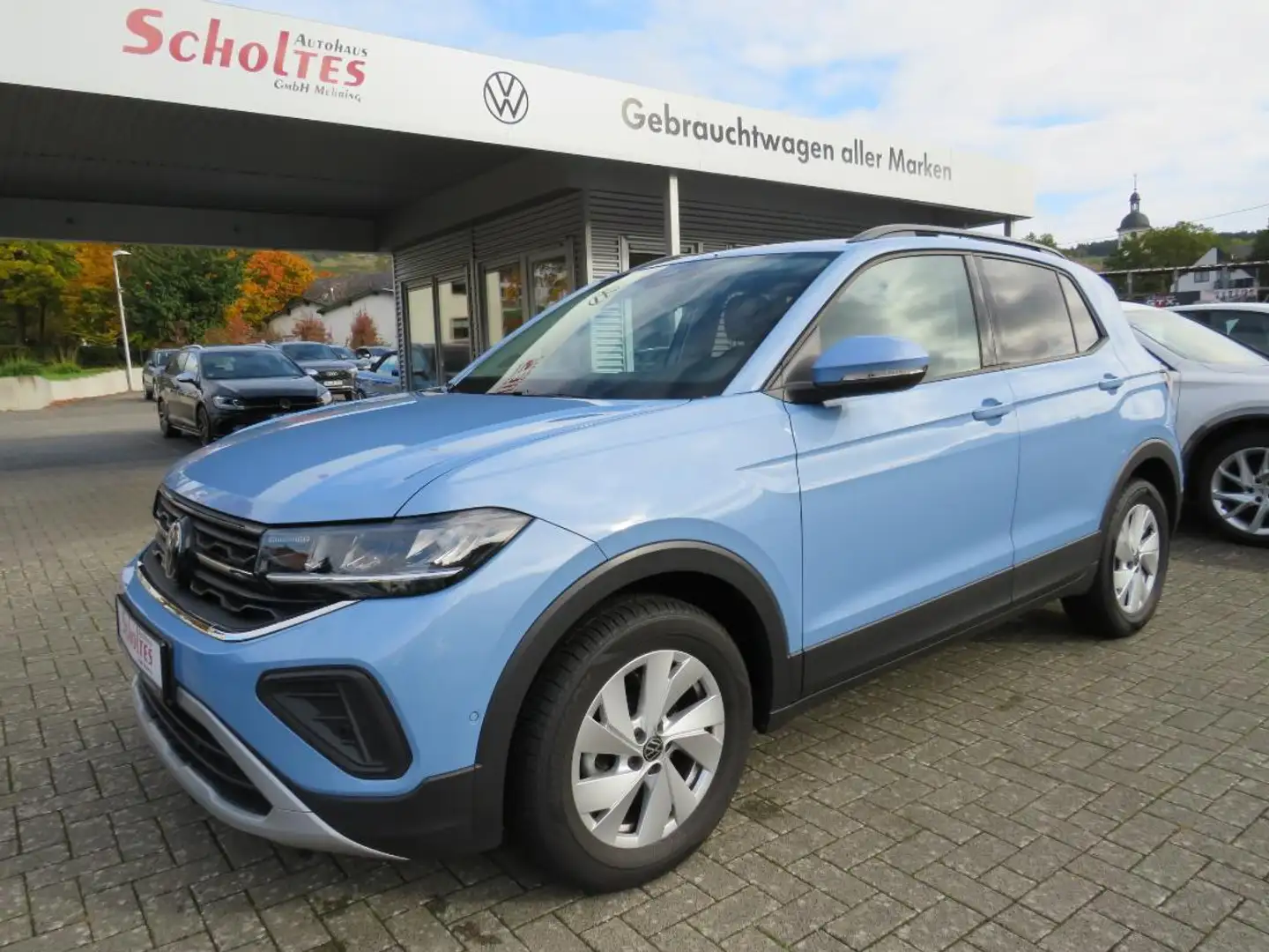 Volkswagen T-Cross Life 1.0 TSI DSG Blau - 1