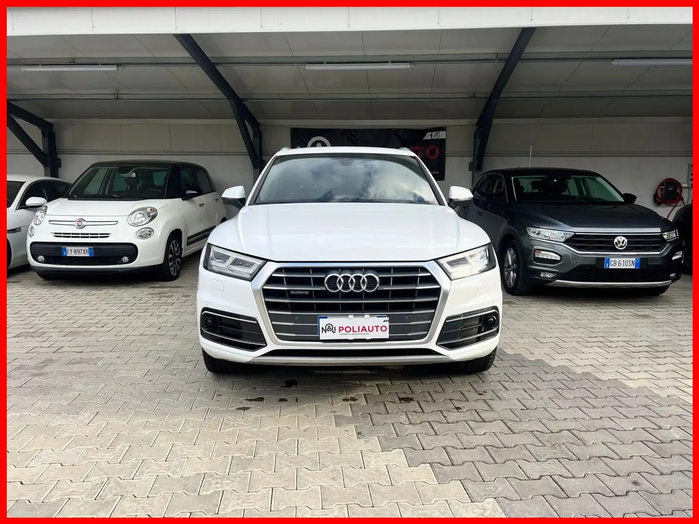 Audi Q5 Q5 2.0 TDI 190CV Quattro Stronic Sline plus Bianco - 1