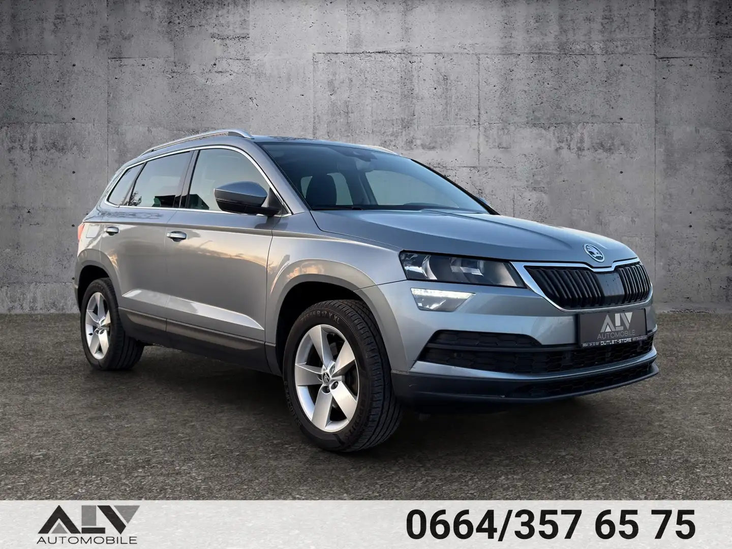 Skoda Karoq Ambition 4x4 Allrad DSG Automatik Pano Grau - 1