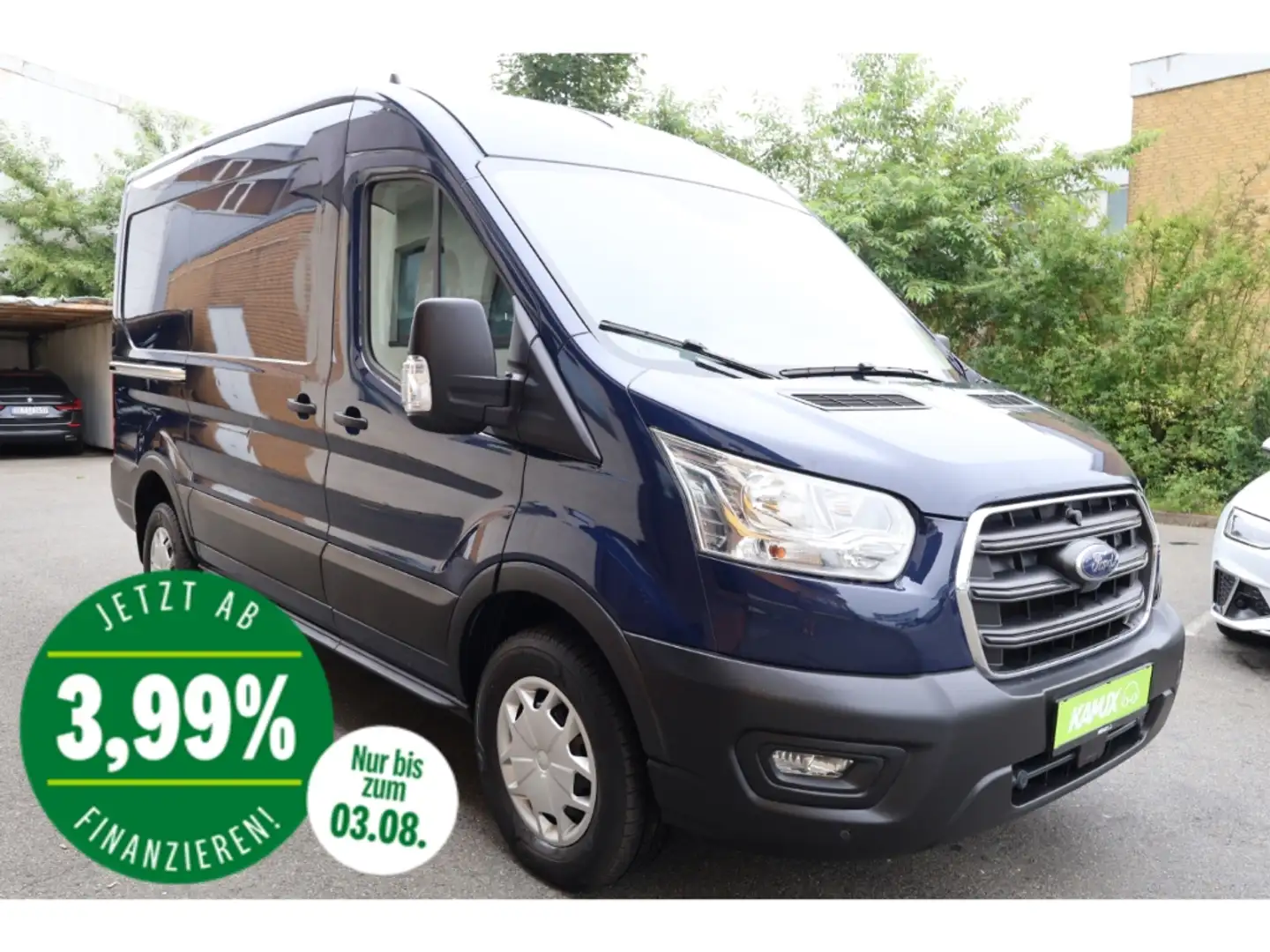 Ford Transit 2.0TDCi L2H2 Kasten Trend+KLIMA+TEMPO Albastru - 1