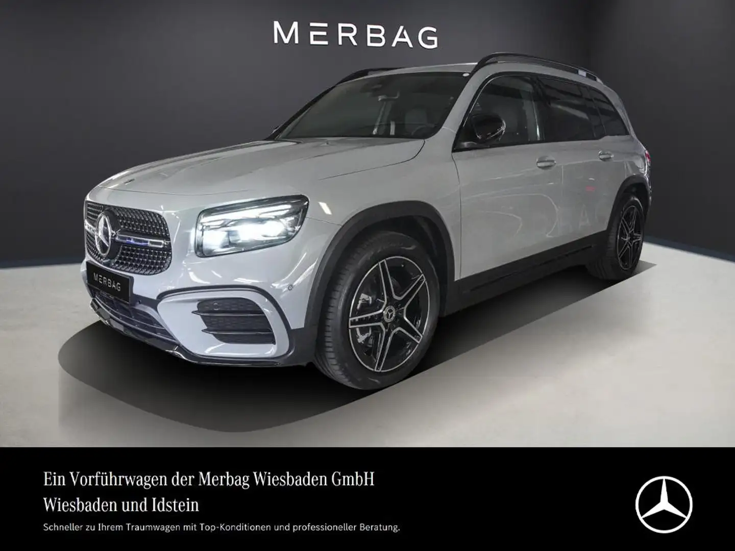 Mercedes-Benz GLB 200 4M-AMG-NIGHT-KEYLESS-AHK-UVP 62.400,- Grau - 1