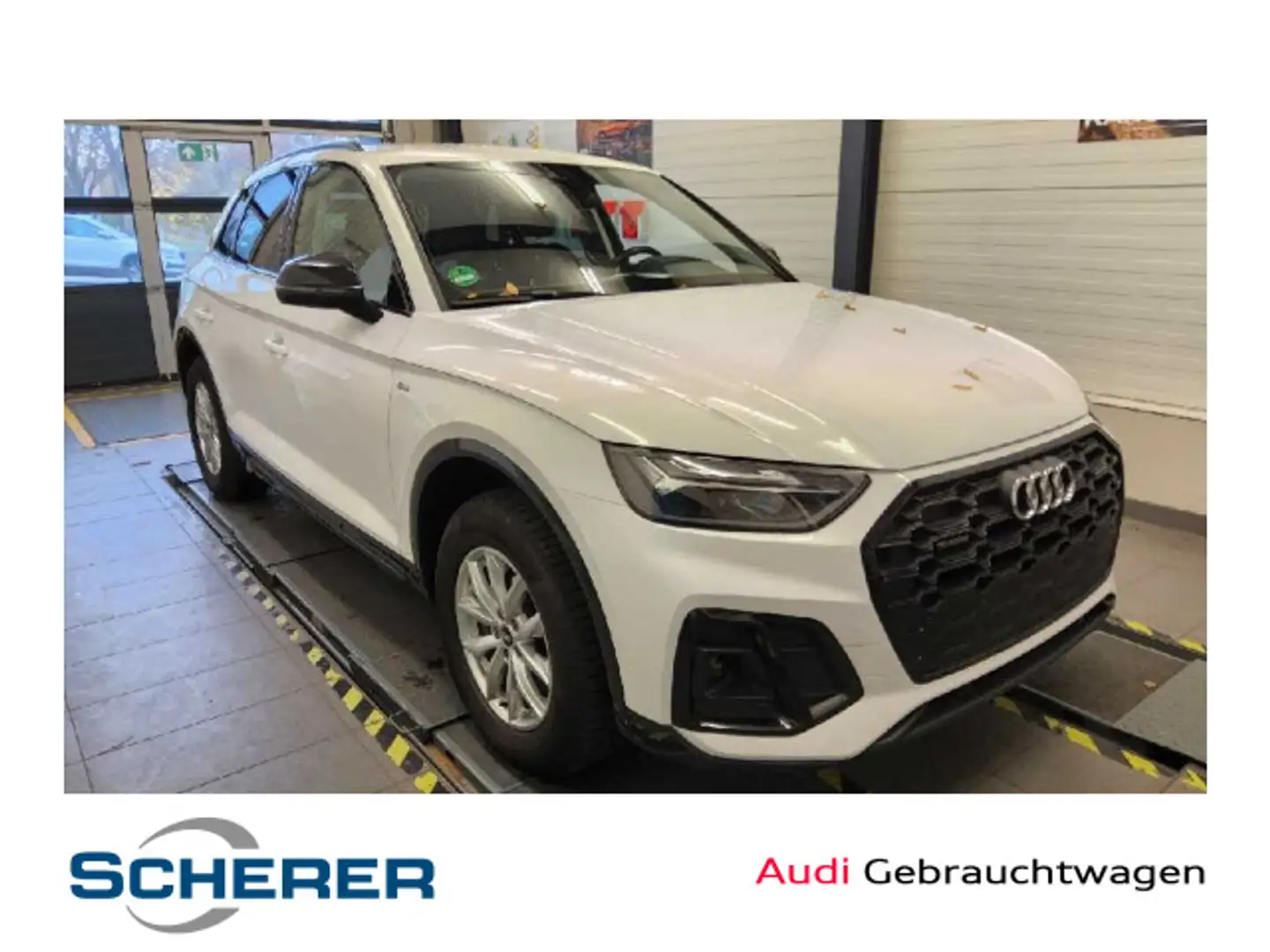 Audi Q5 40 TDI quattro S line Navi, 3-Zonen-Klima, AH Weiß - 1