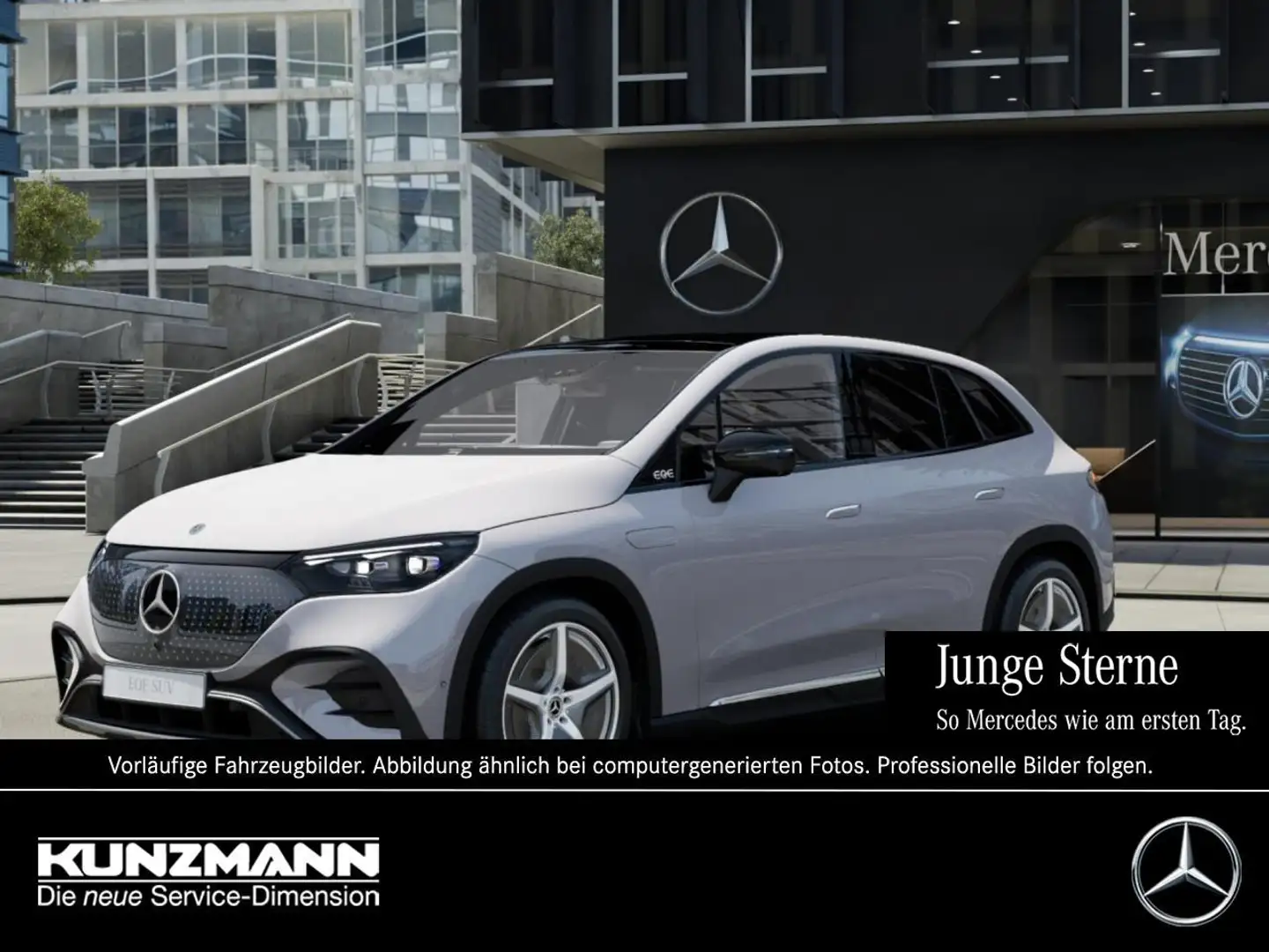 Mercedes-Benz EQE SUV EQE 350+ SUV AMG Night Panorama Distronic AHK Grau - 1