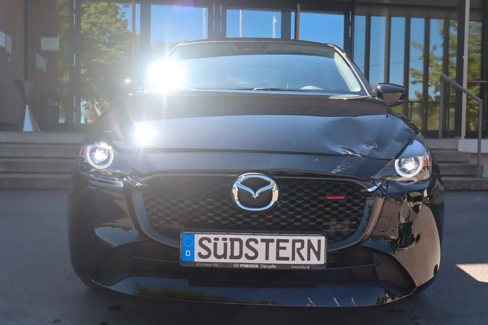 Mazda 2 Lim. Homura/LED/Navi/RFK Schwarz - 2