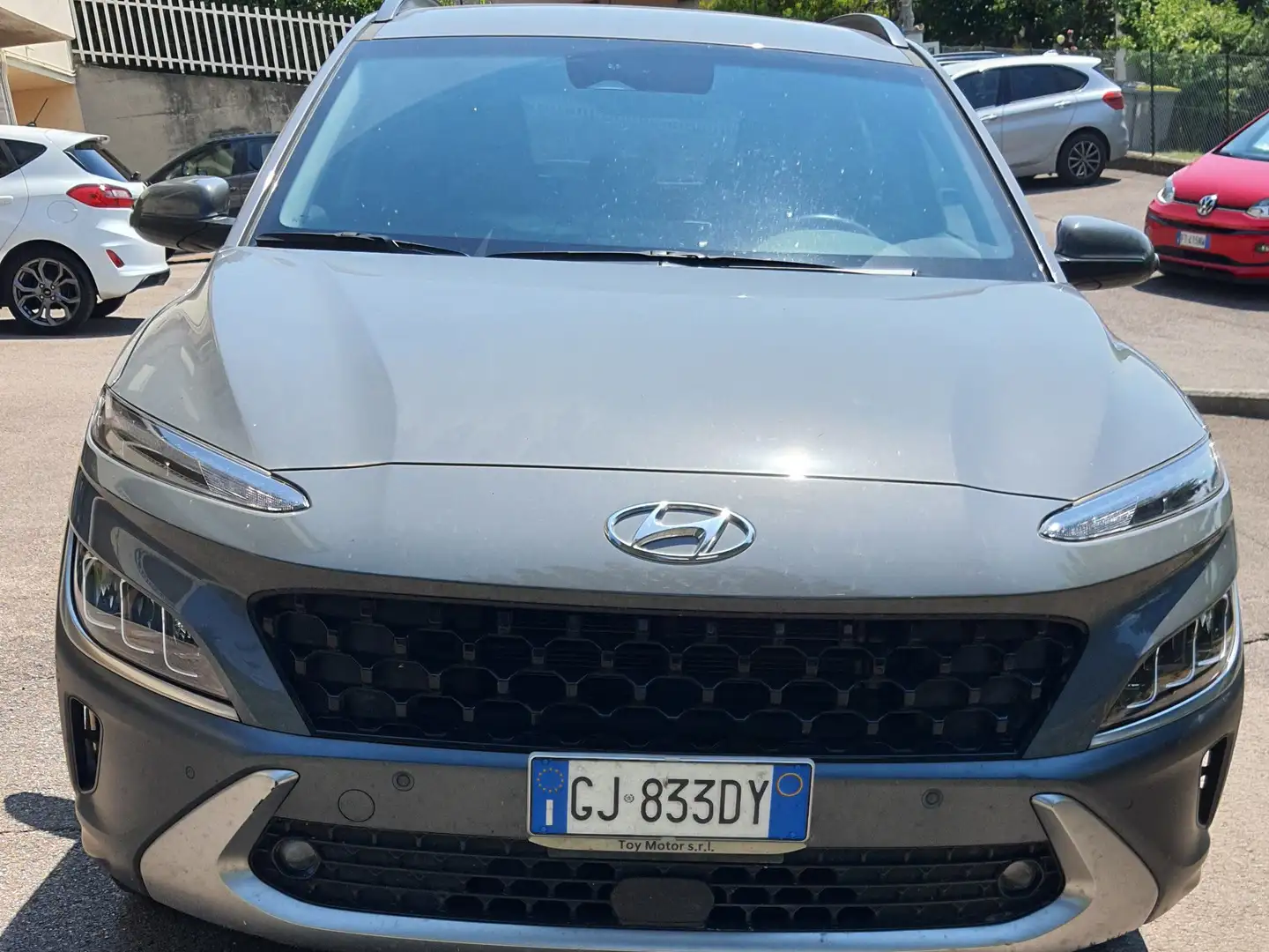 Hyundai KONA Kona 1.6 gdi hev Xtech 2wd 141cv dct Grigio - 2