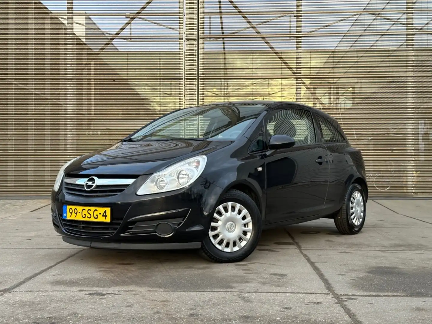 Opel Corsa 1.2-16V ESSENTIA AIRCO !! 1e EIGENAAR !! AUTOMAAT Noir - 1