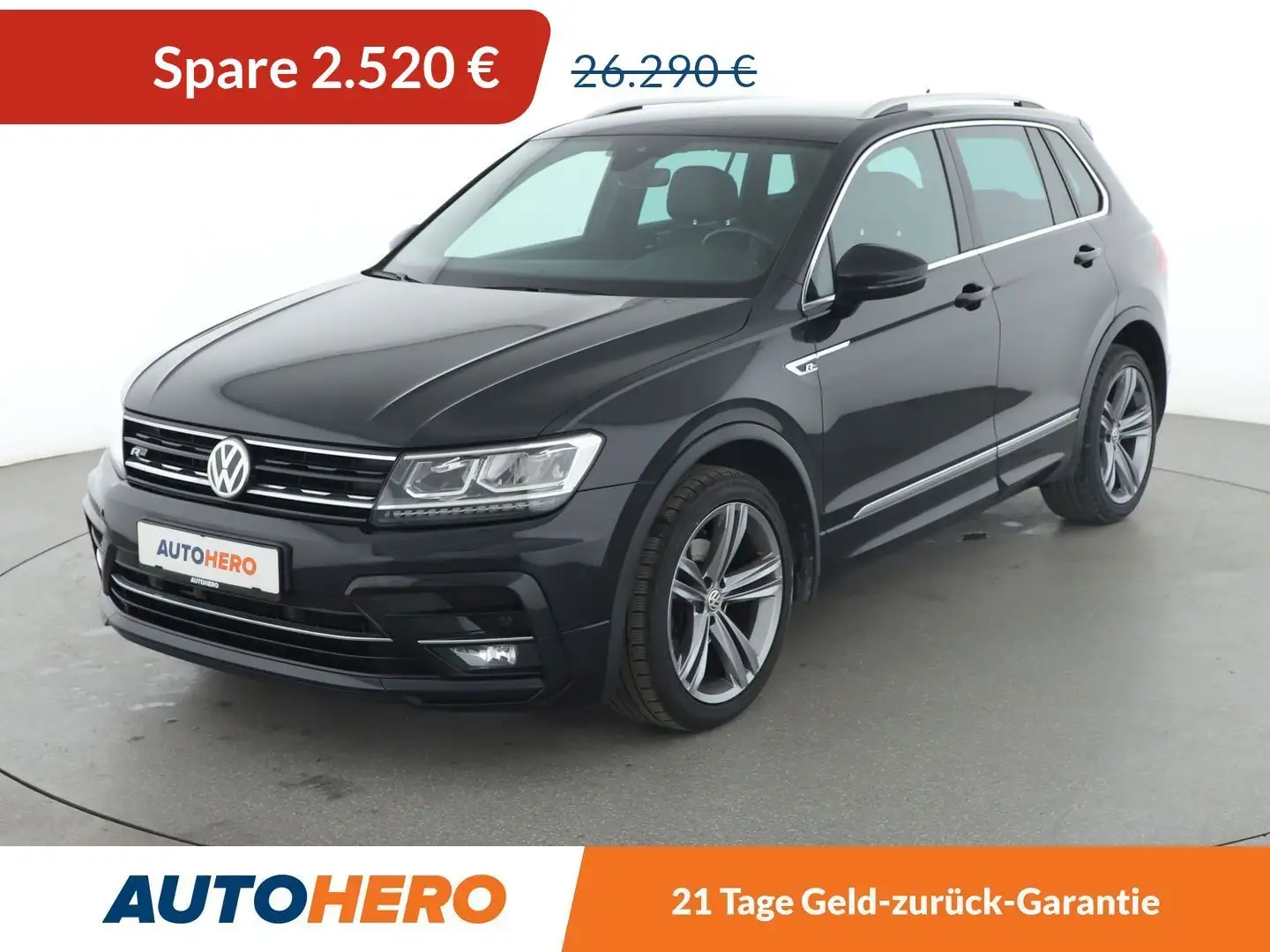 Volkswagen Tiguan 2.0 TDI Highline BM Aut. *R-LINE*VC*LED*NAVI* Noir - 1