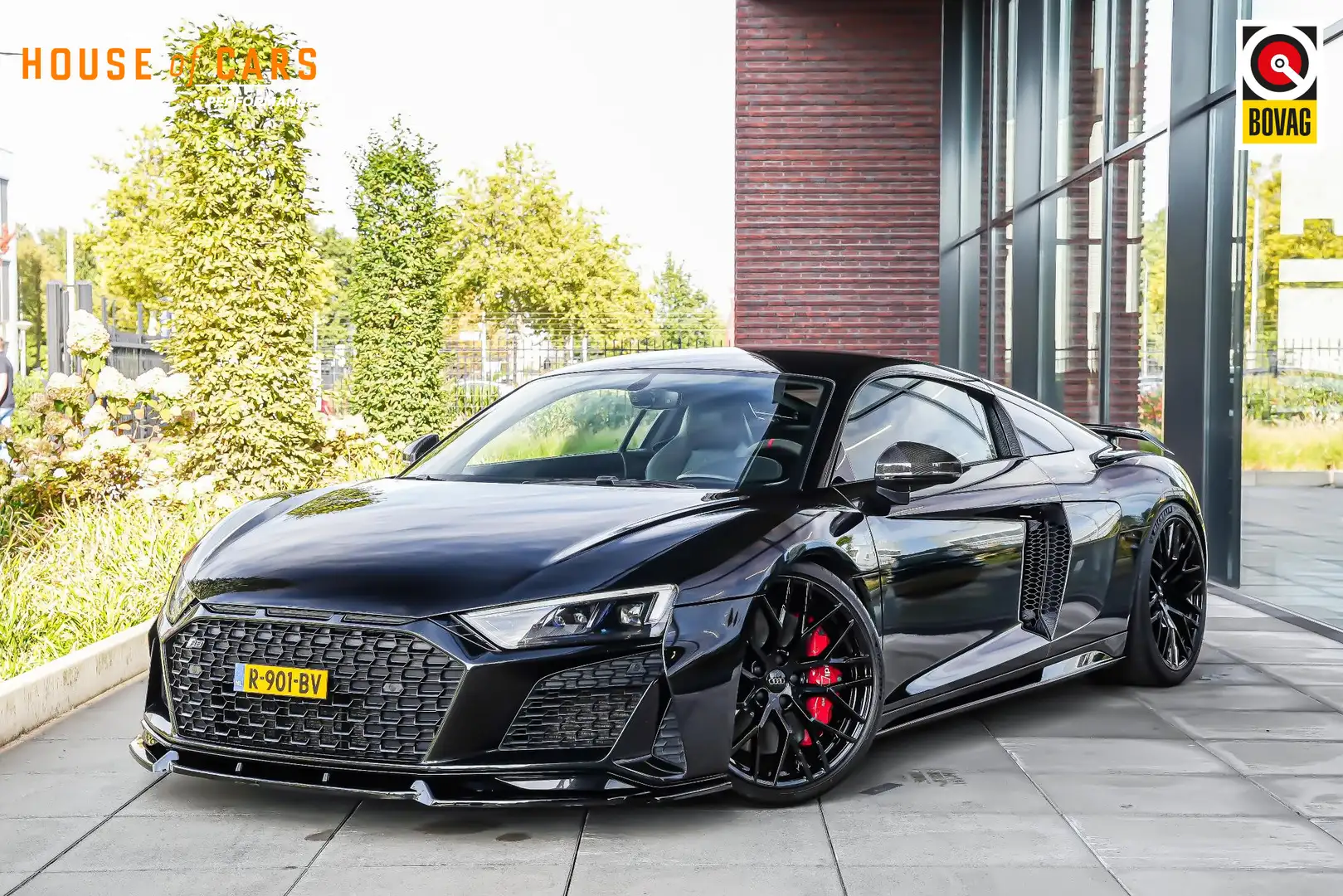 Audi R8 performance quattro 5.2 620pk |Custom titanium uit Schwarz - 1
