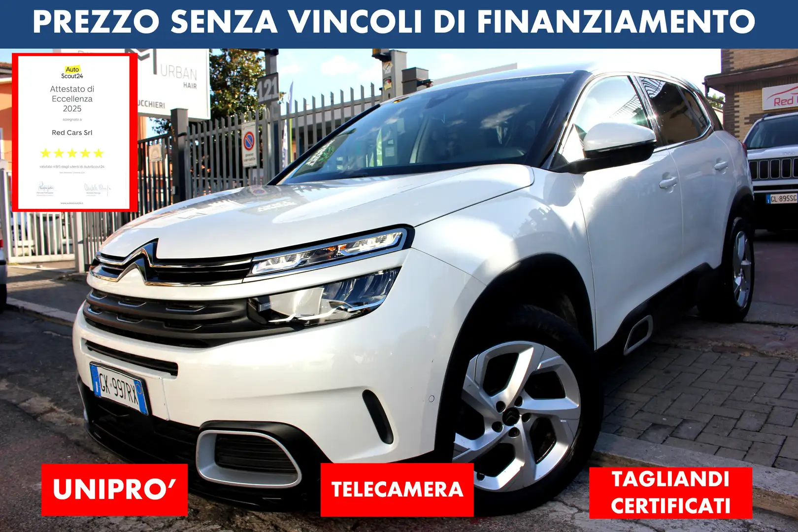 Citroen C5 Aircross 1.5 EAT8 NEW MODEL *PREZZO VERO* UNIPRO - 1
