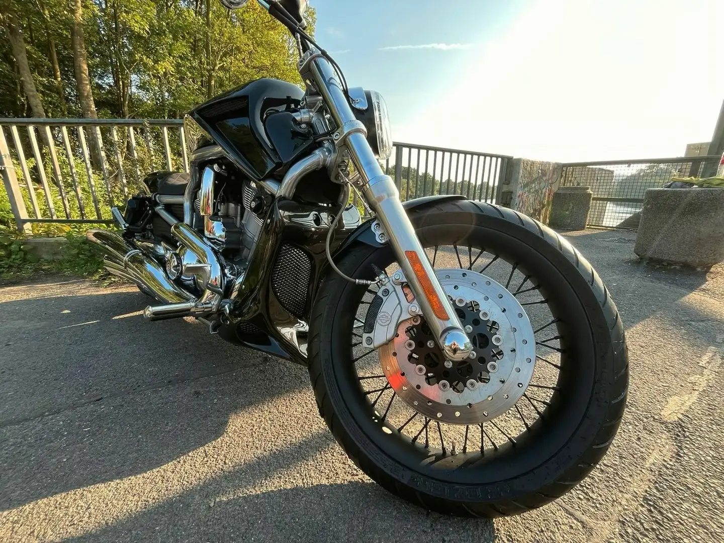 Harley-Davidson V-Rod Special Custom Umbau 280er Negru - 2