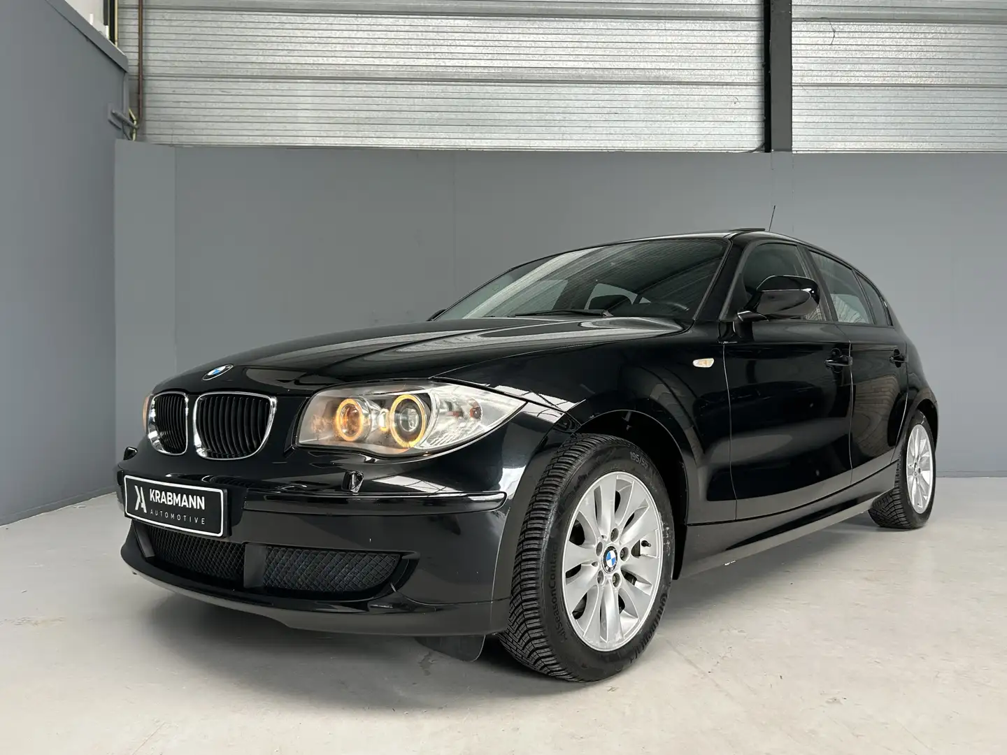 BMW 118 1-serie 118i High Executive Nwe Ketting|Navi|Schui Black - 1