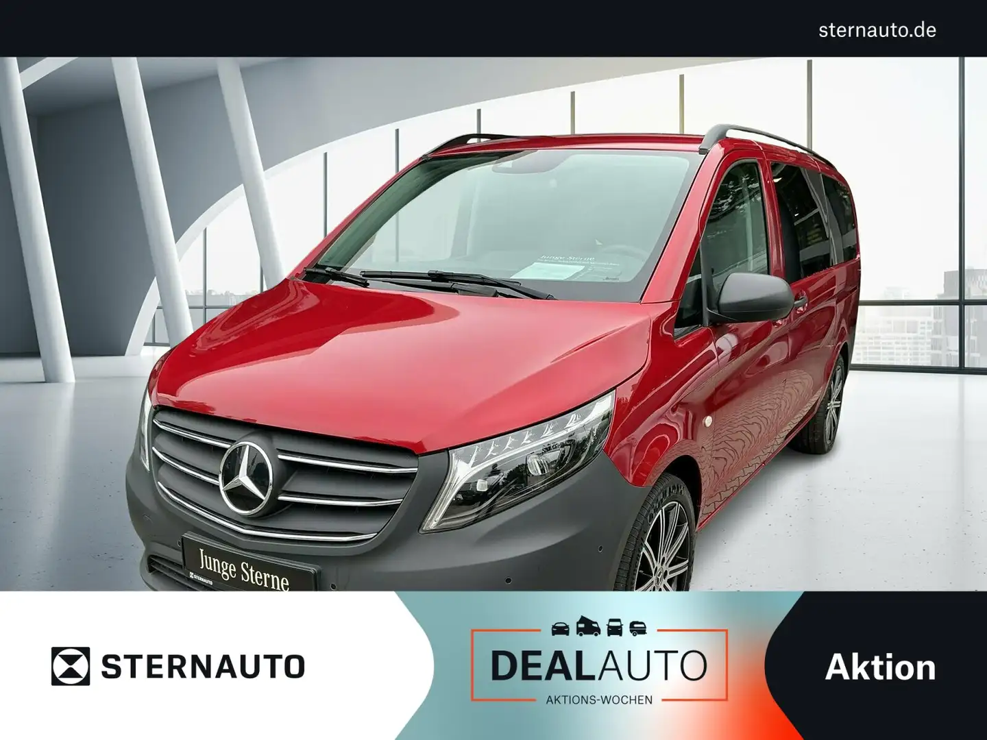 Mercedes-Benz Vito Vito 114 CDI Tourer PRO Lang Liege P./SHD/Kamera Rot - 1