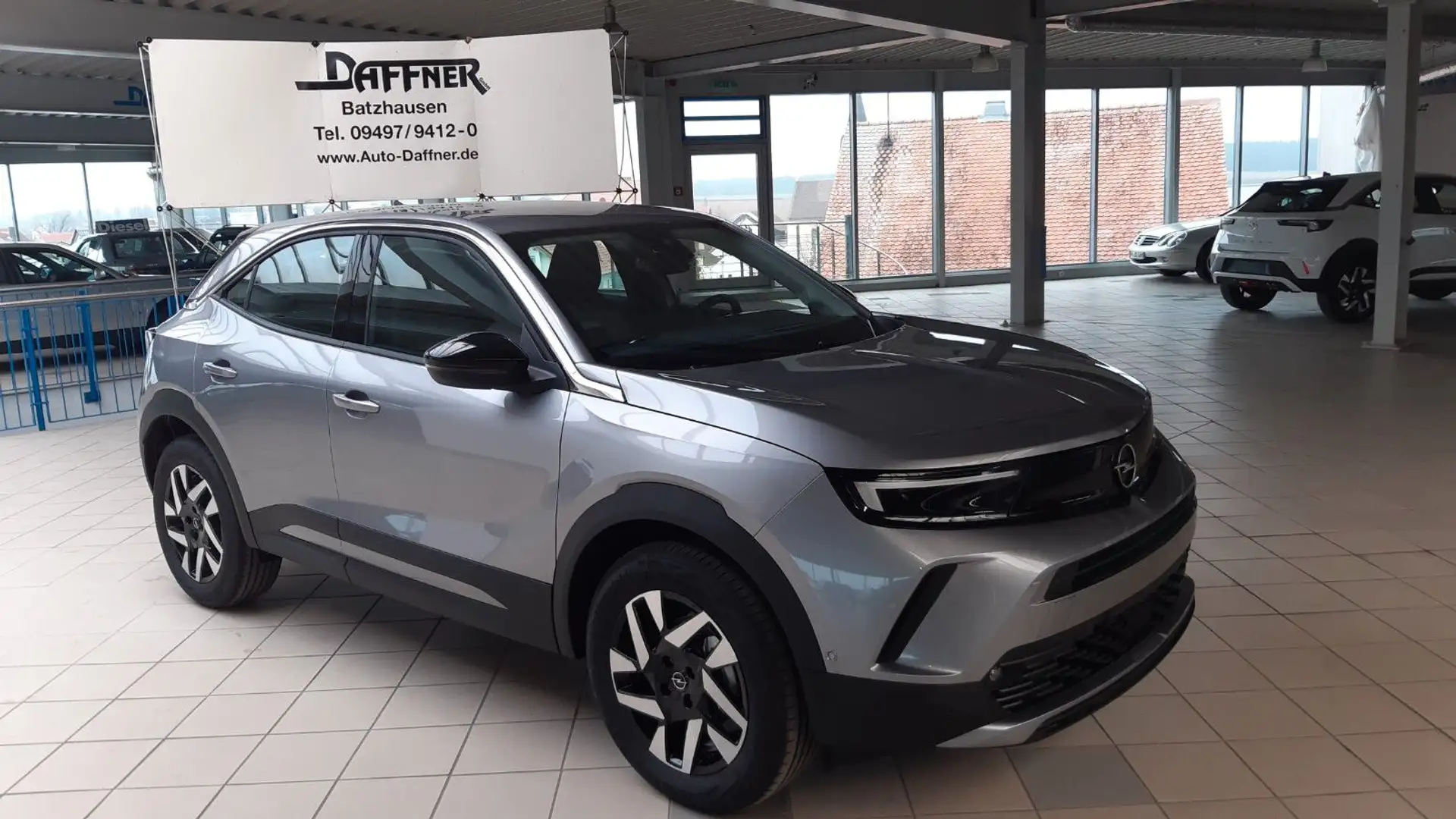 Opel Mokka 1.2 Automatik 100kW  / PDC / DAB / SZHZG / Silber - 2