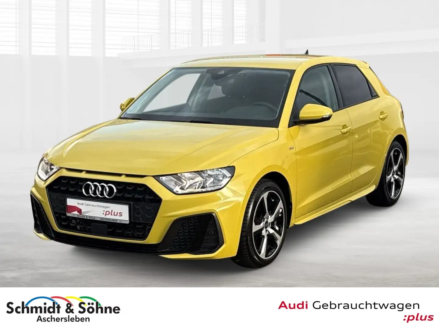 Audi A1 Sportback 1.0 TFSI S line S-tronic VIRTUAL, Klima Gelb - 1
