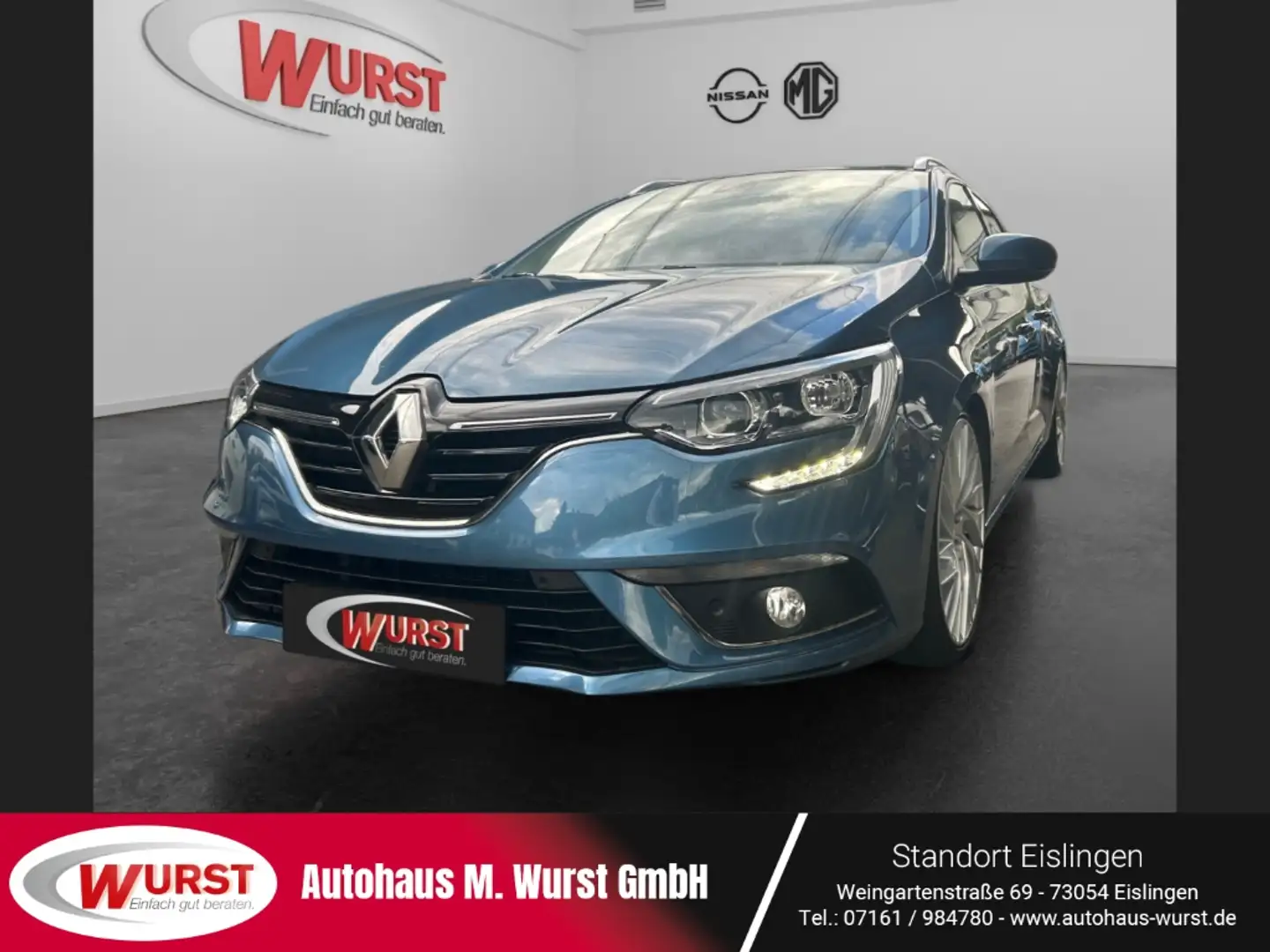 Renault Megane IV Grandtour Business Edition Klimaa. Sitzheizung Bleu - 1