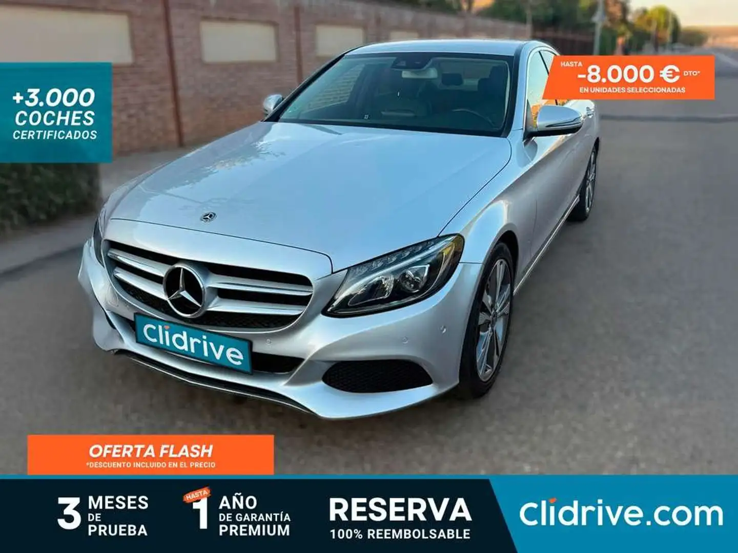 Mercedes-Benz C 220 d Gris - 1