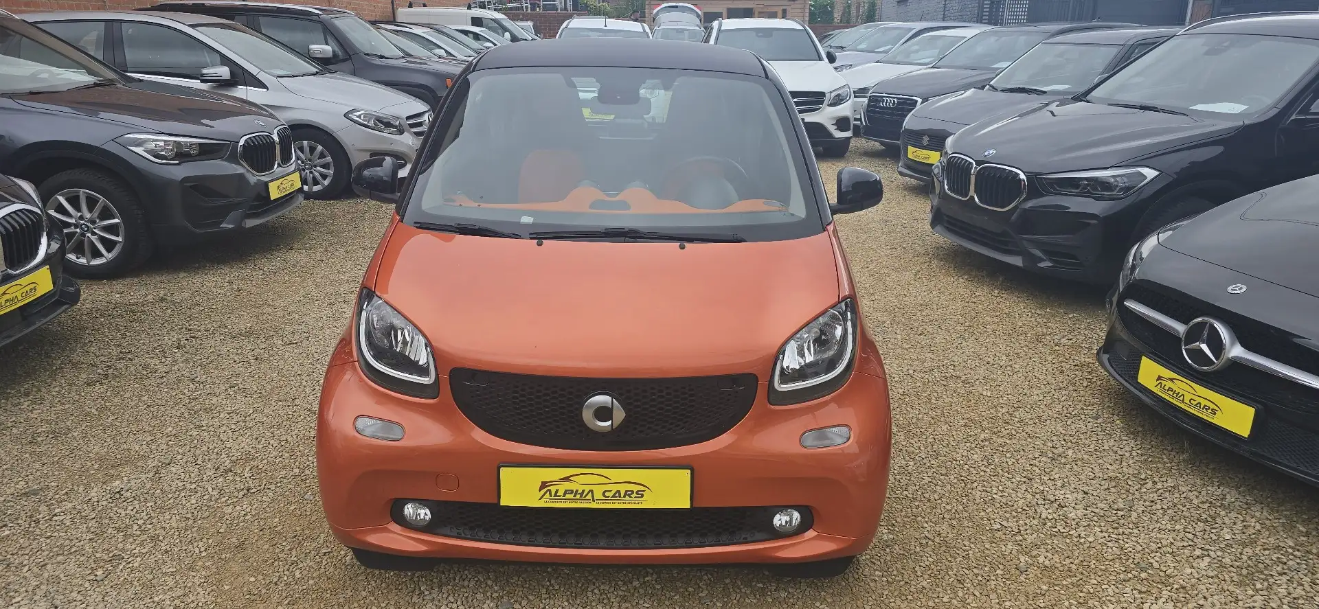 smart forTwo coupé 1.0i Passion*CLIMATISATION*GARANTIE 1 AN Oranje - 2