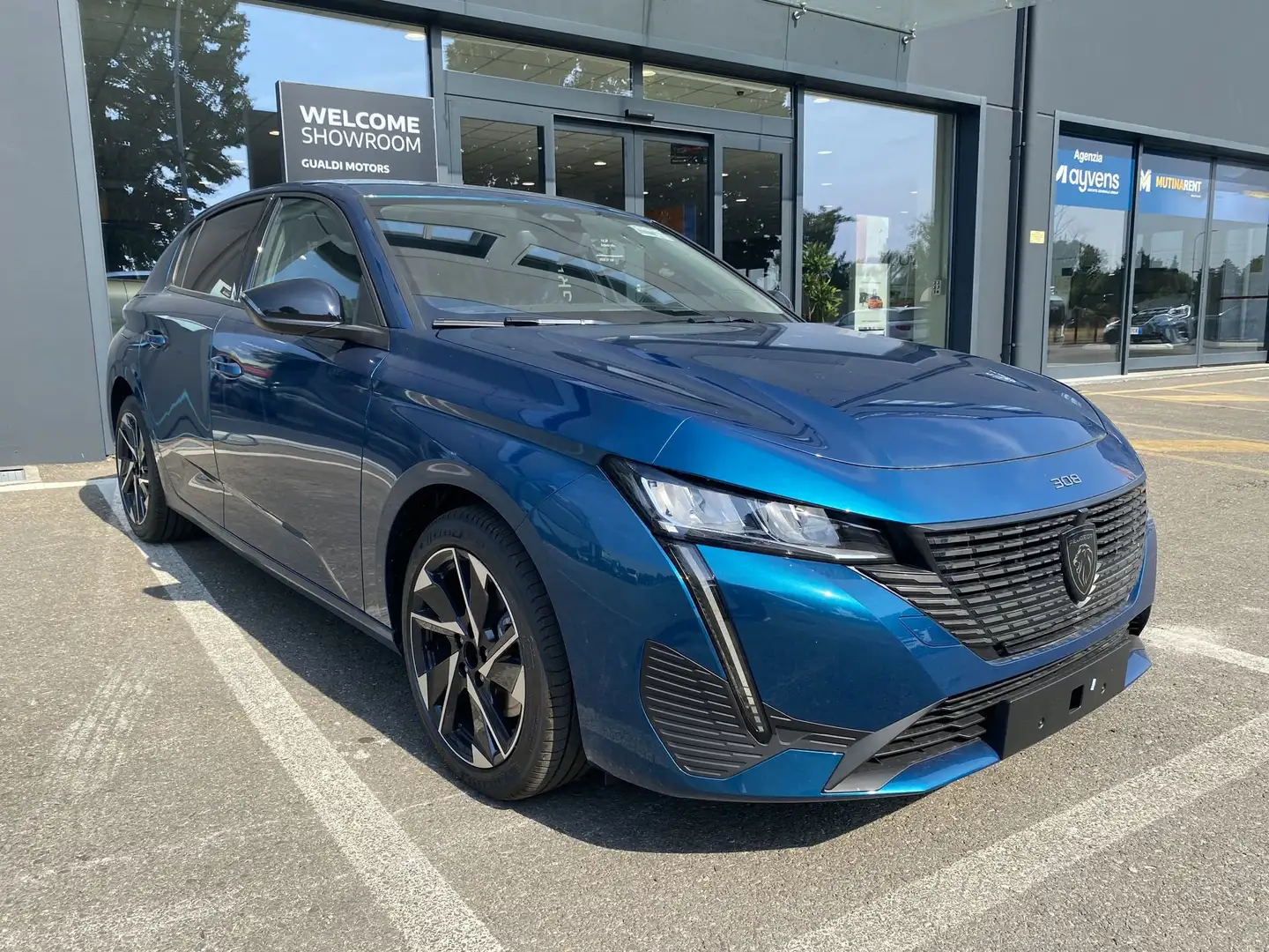 Peugeot 308 Hybrid 145 e-DCS6 Allure Blu/Azzurro - 1