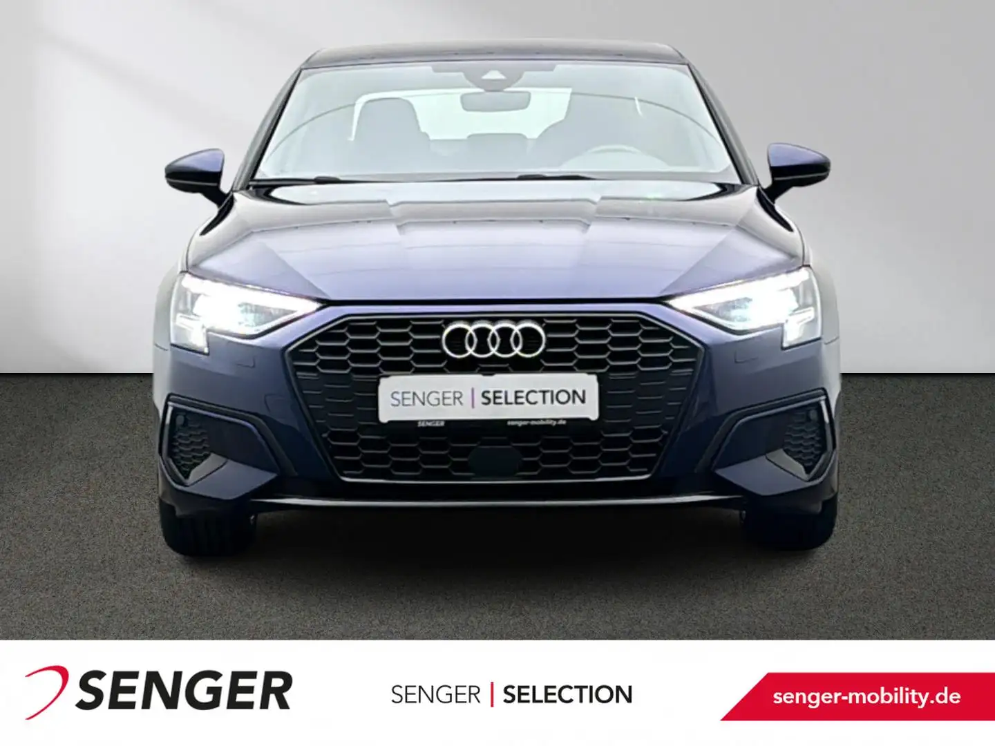 Audi A3 advanced 35 TFSI MMI LED AHK Digi-Cockpit Bleu - 1