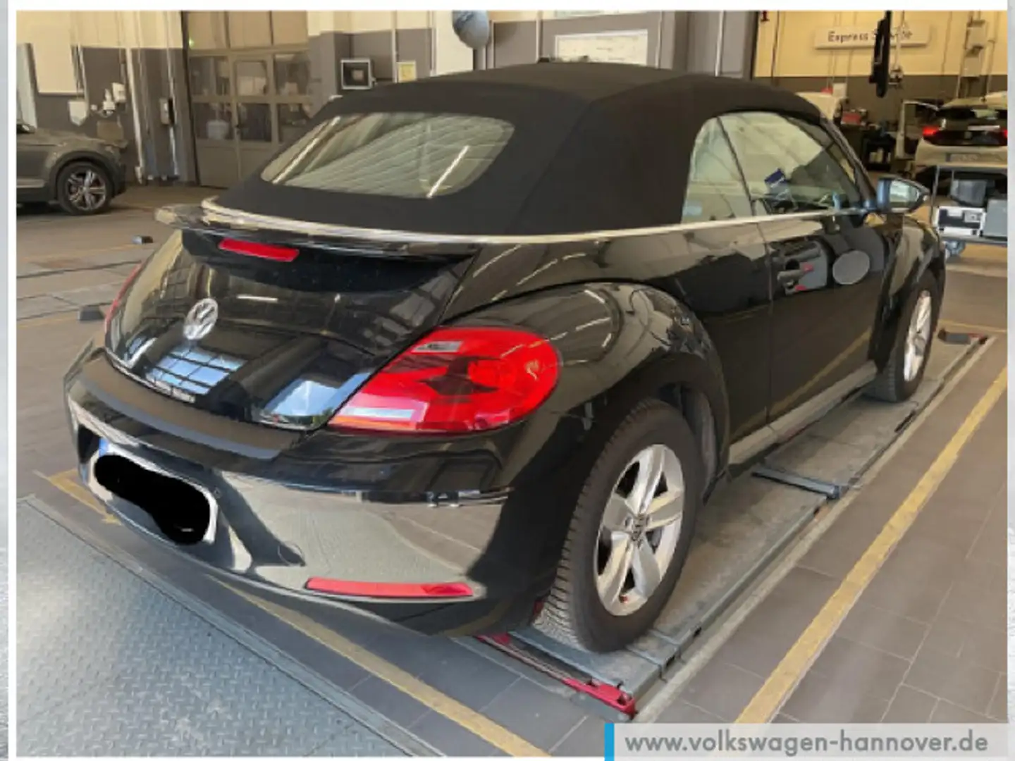 Volkswagen Beetle Cabriolet 1.2 TSI PDC SHZ GRA Klima Schwarz - 2